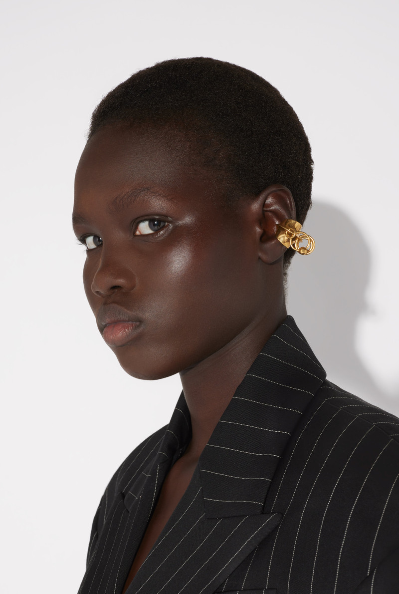 THE GOLD-TONED MULTI-PIERCING EAR CUFF 1