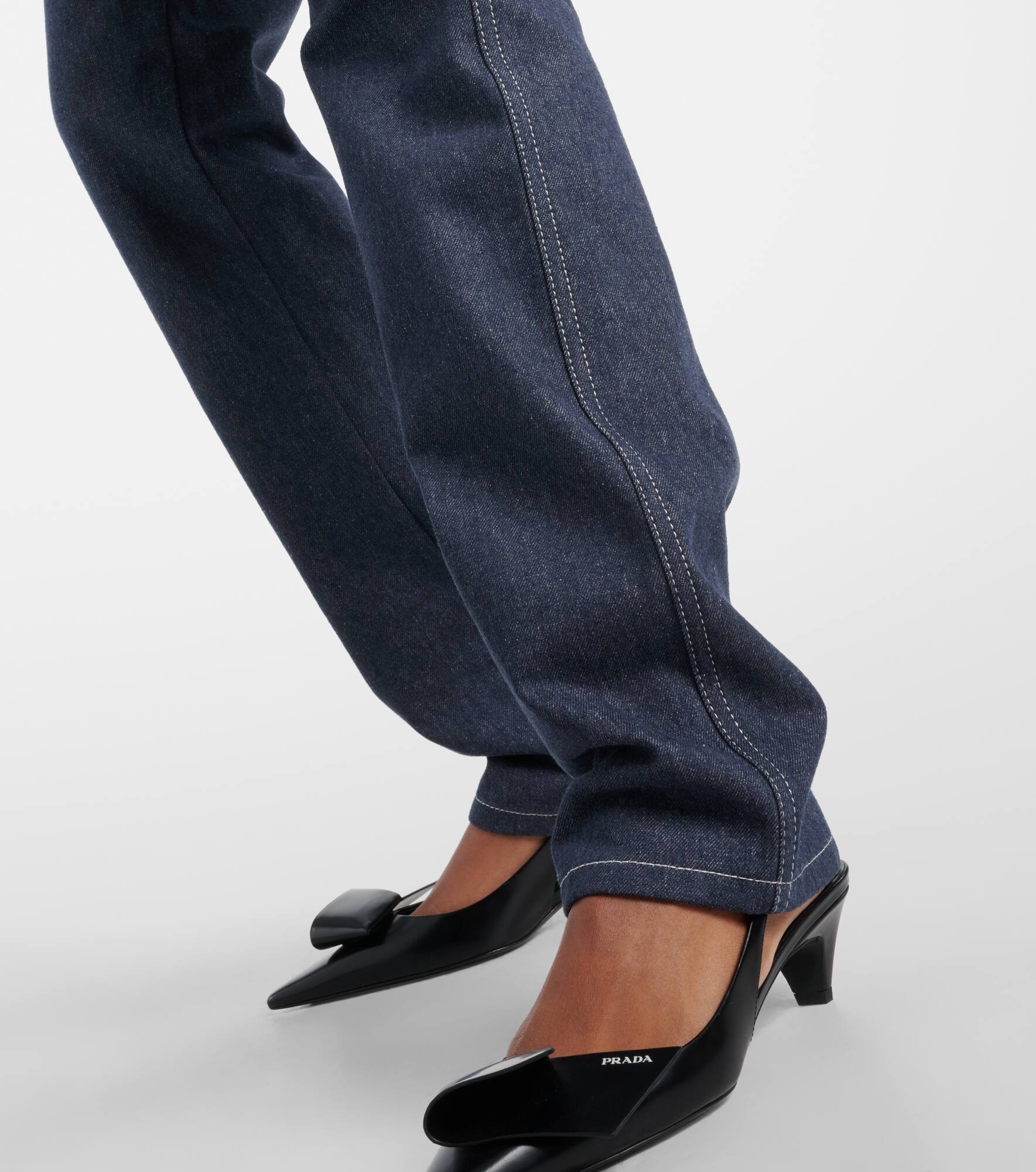 Nedar high-rise straight jeans - 5