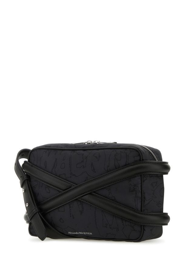 Black nylon Harness crossbody bag - 3