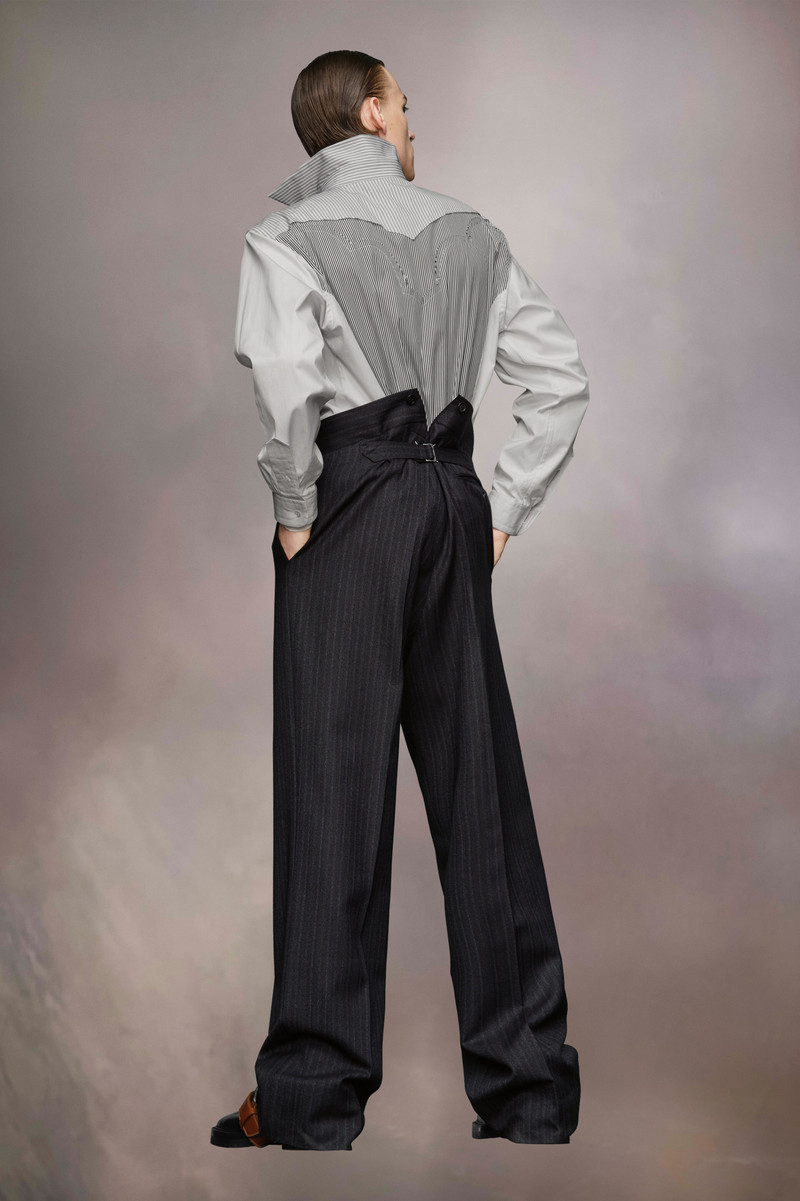 Barathea Wool Trousers 5