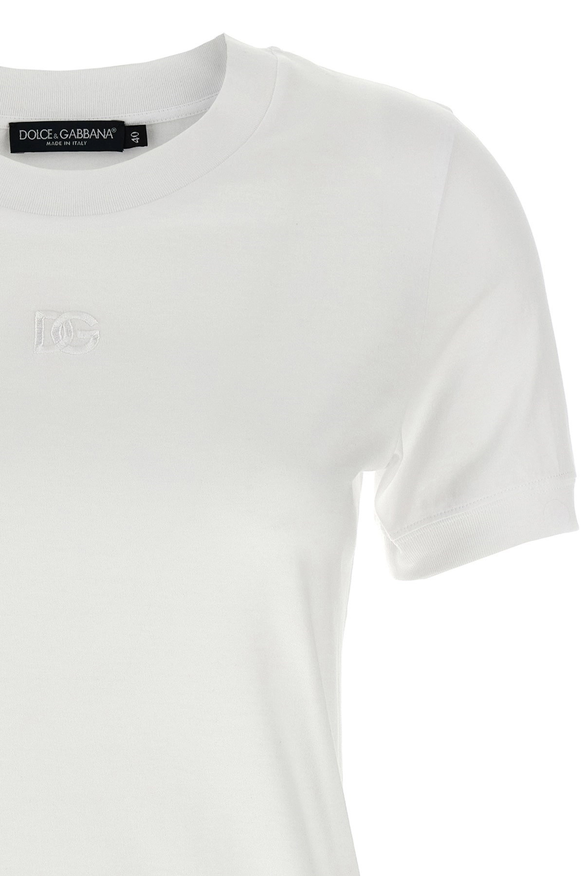 Logo embroidery t-shirt - 3