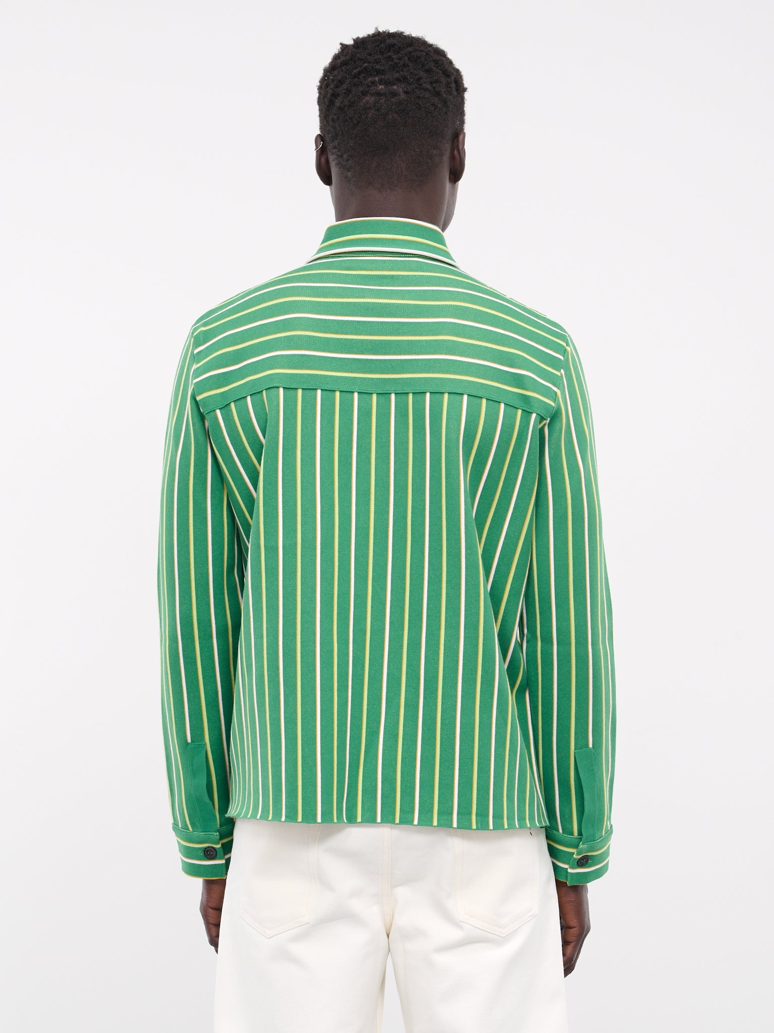 Striped Techno Knit Shirt - 3