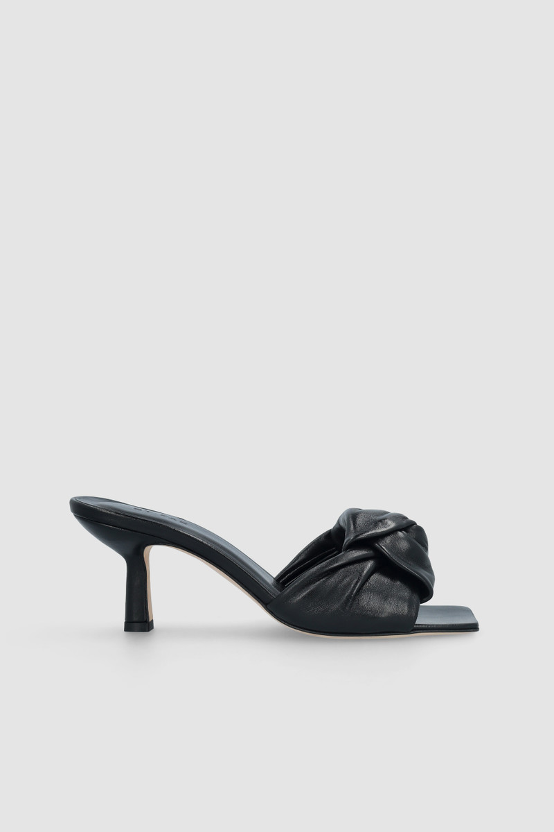 LANA BLACK GLOSS LEATHER - 1