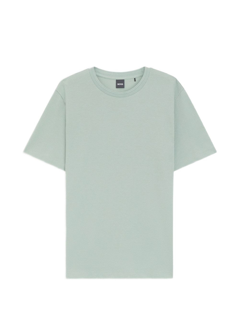 bubble-jacquard T-shirt 1