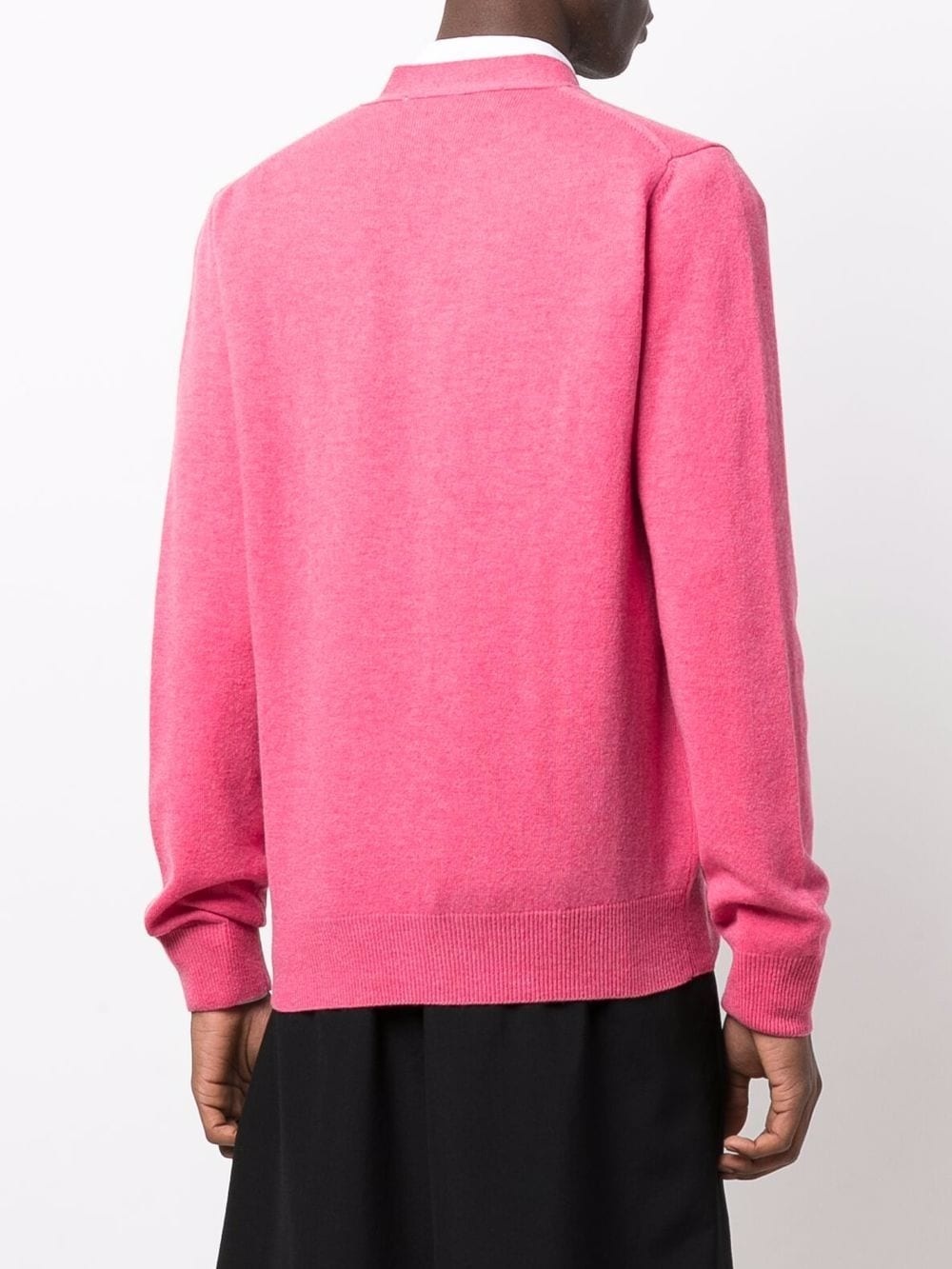 fine-knit wool cardigan - 4