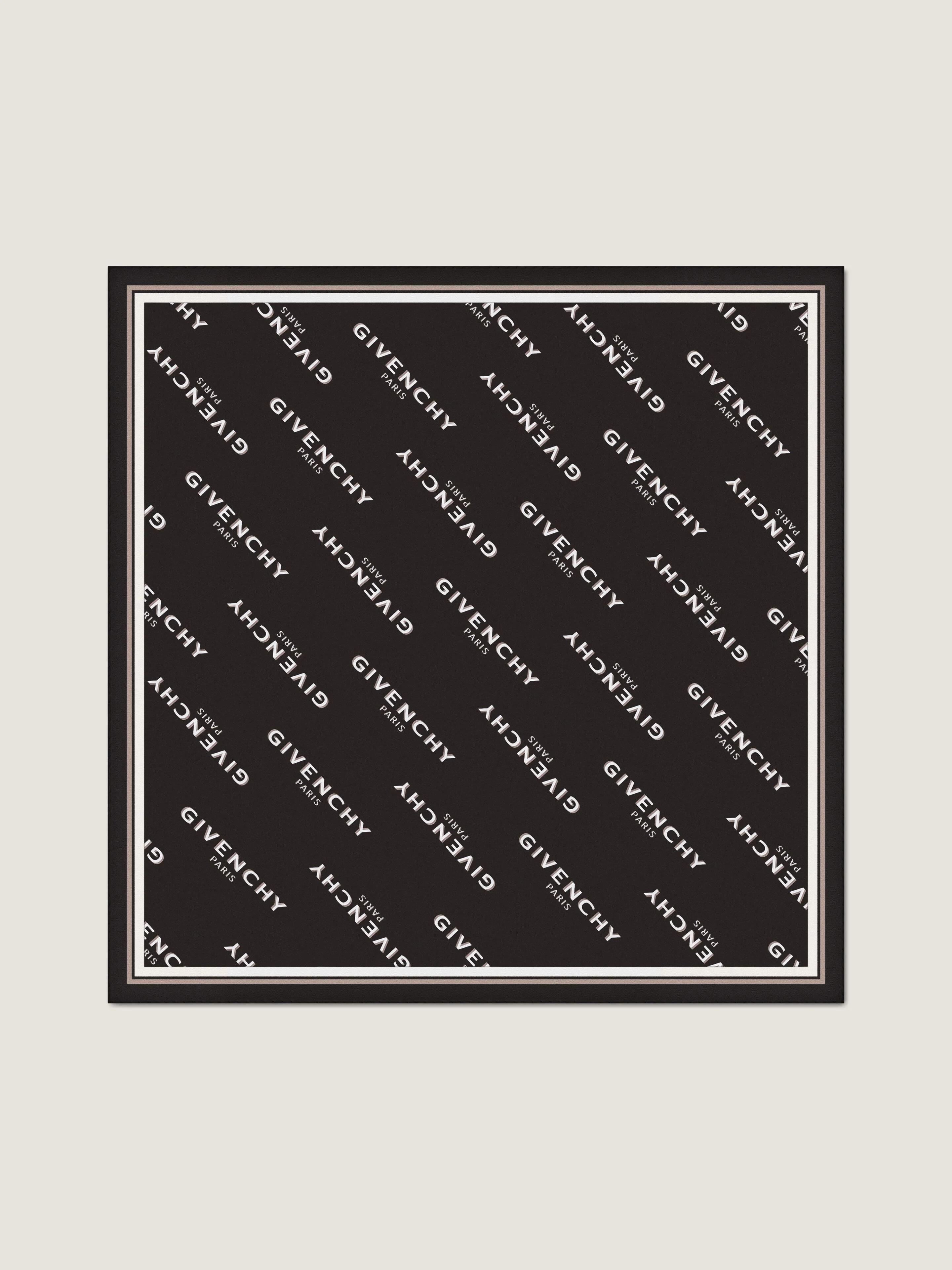 GIVENCHY SHADOW SMALL SQUARE IN SILK - 1