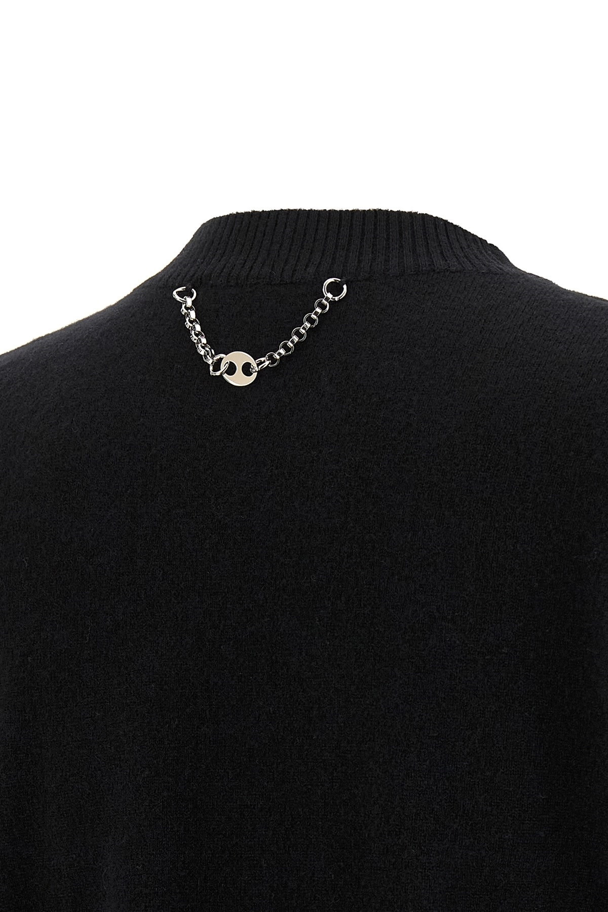 Trompe l'oeil cardigan sweater - 4