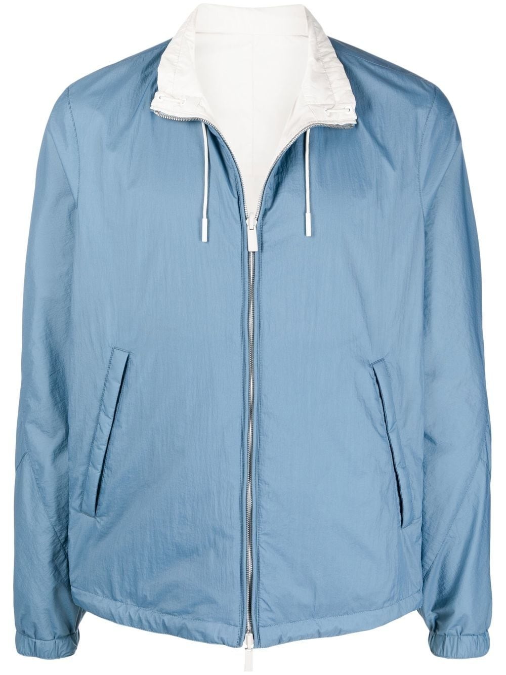 zip-front shell jacket - 1