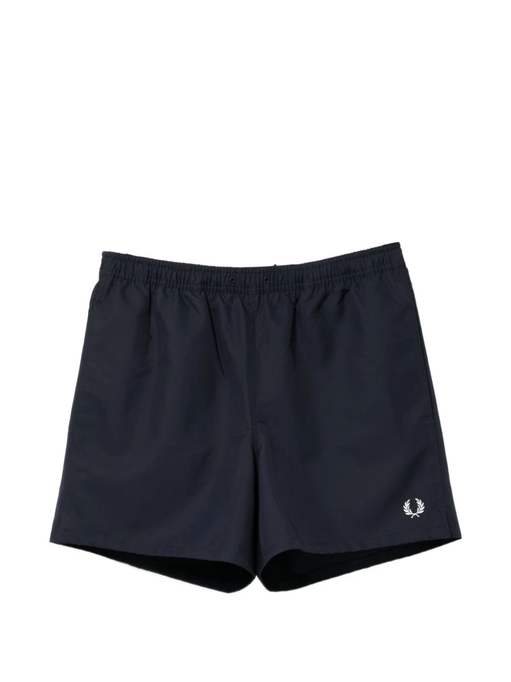 logo-embroidered shorts - 1