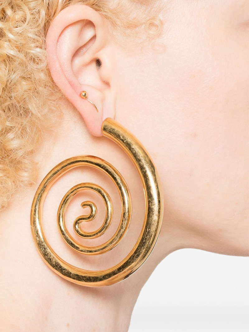 PANCONESI Spiral Serpent earrings outlook