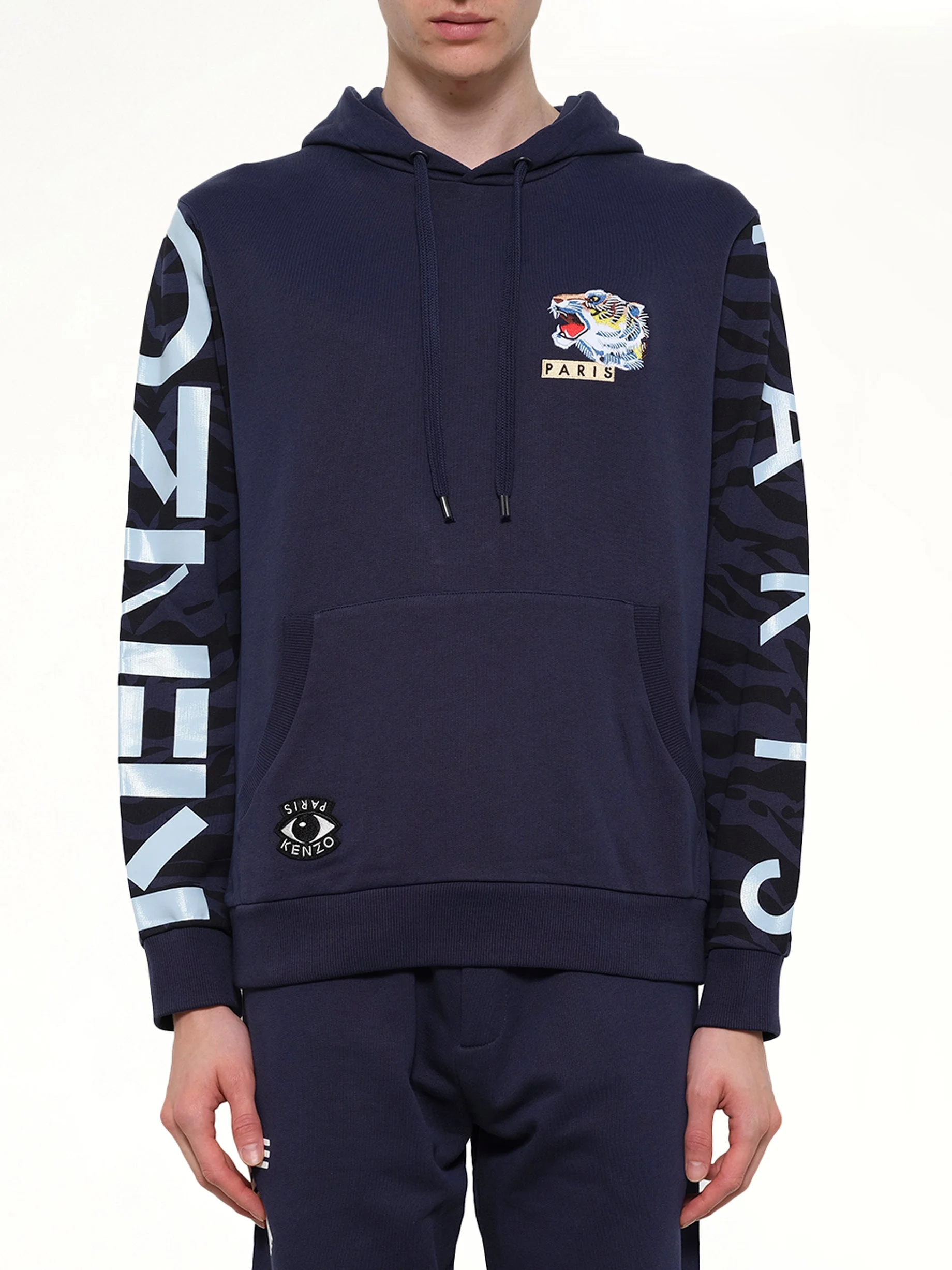 Icons Hoodie in Ink - 1