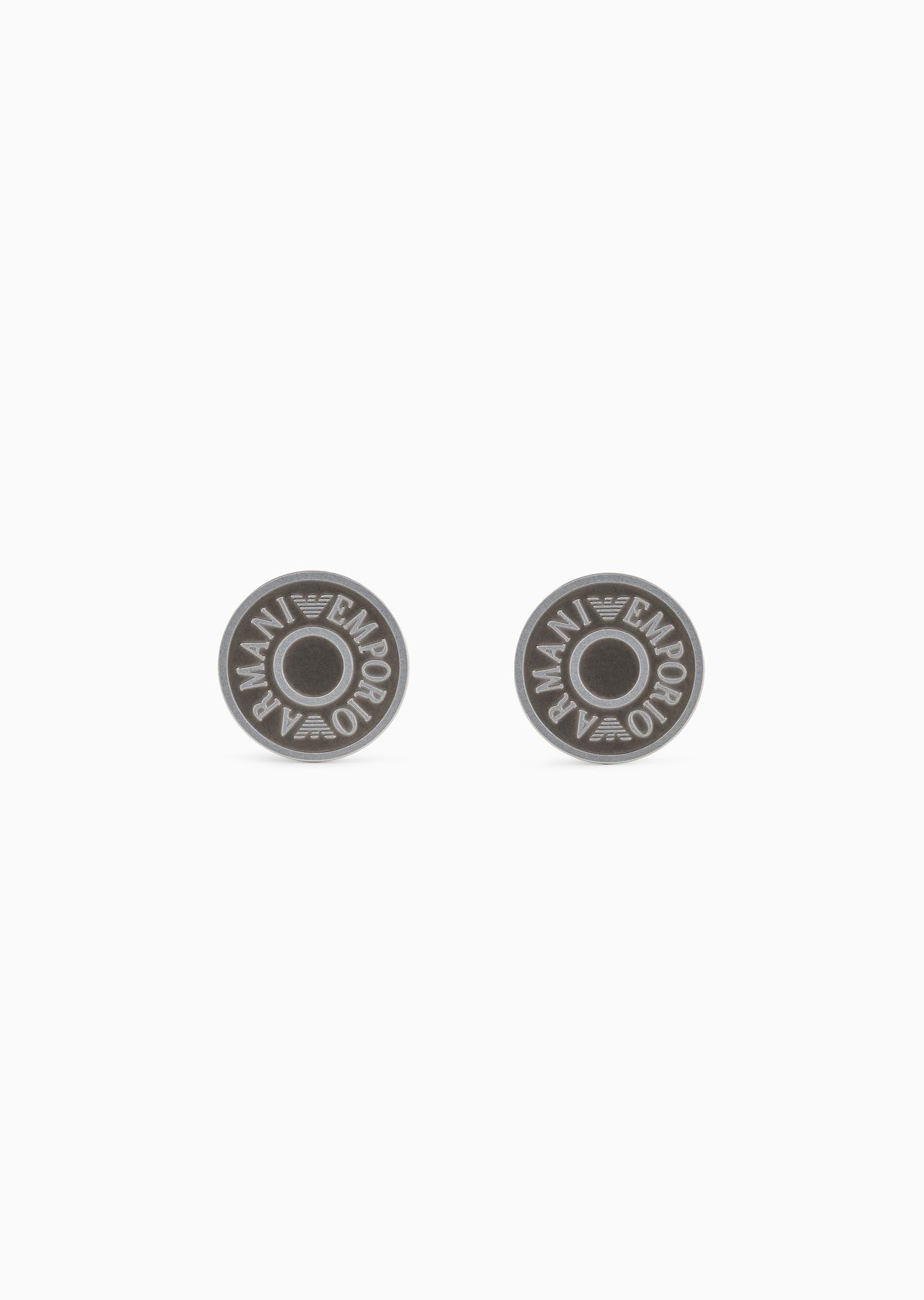 Stainless Steel and IP Gun-Plating Cufflink - 1