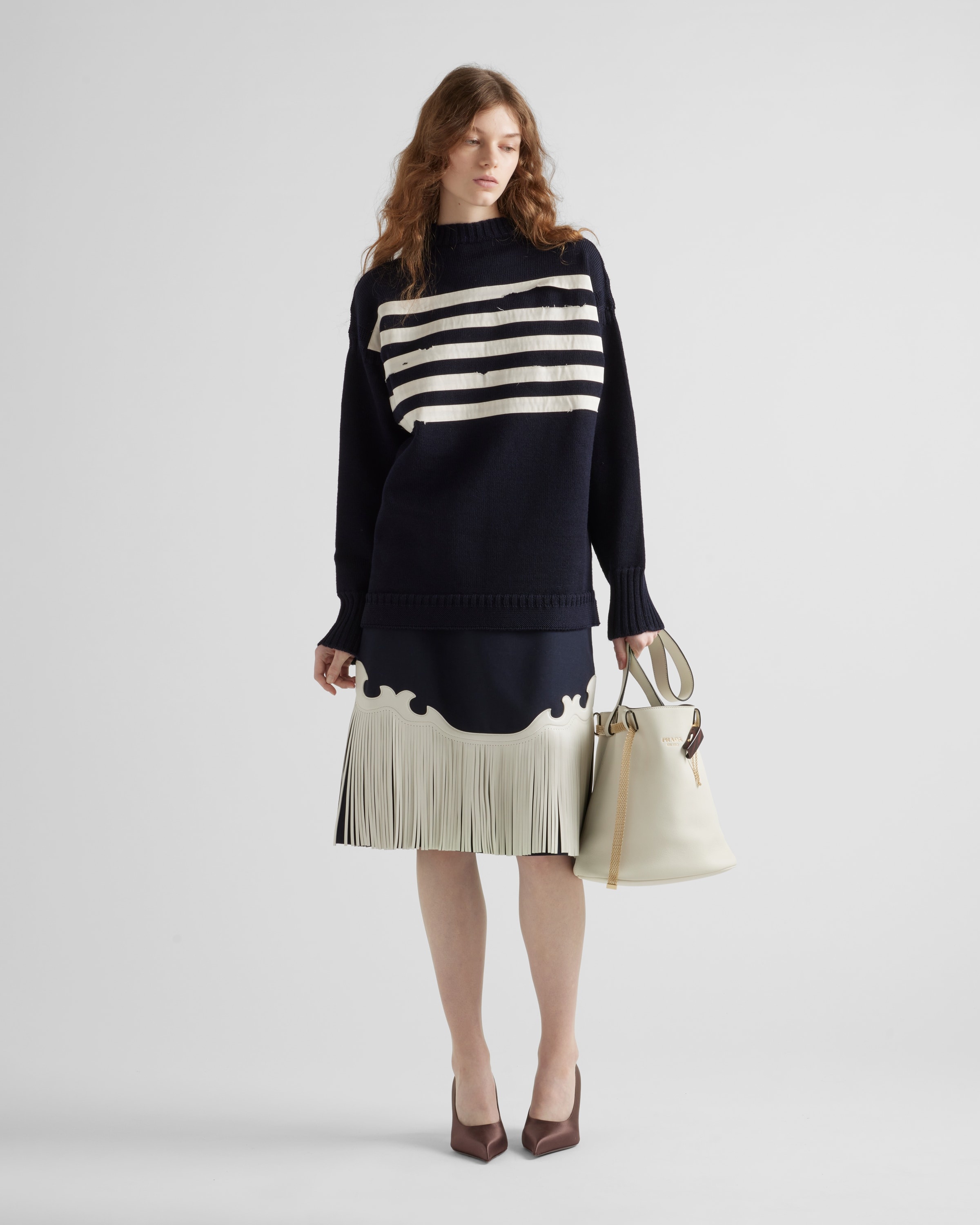 Oversized wool sweater - 2