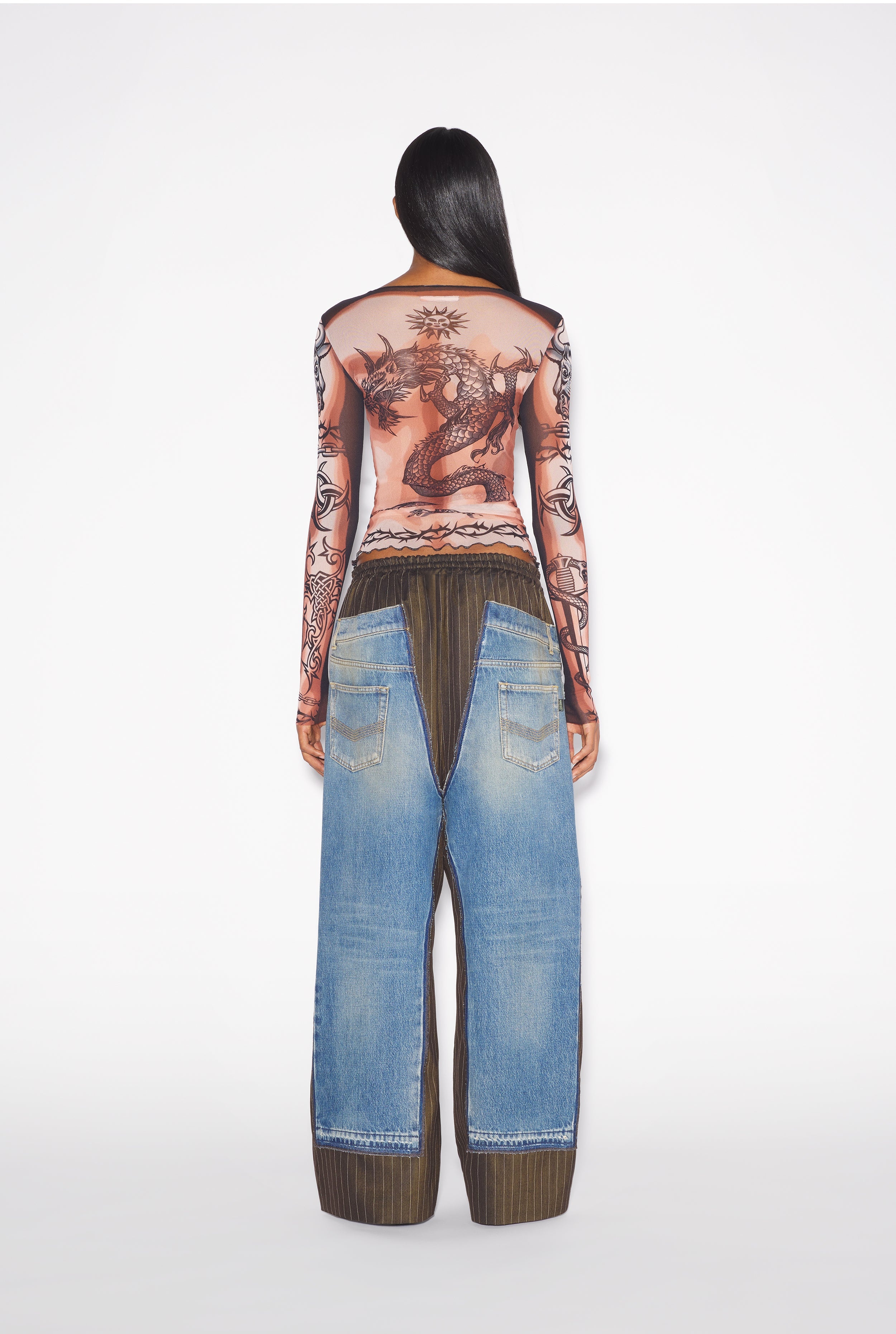 THE JEAN SUIT PANTS - 7