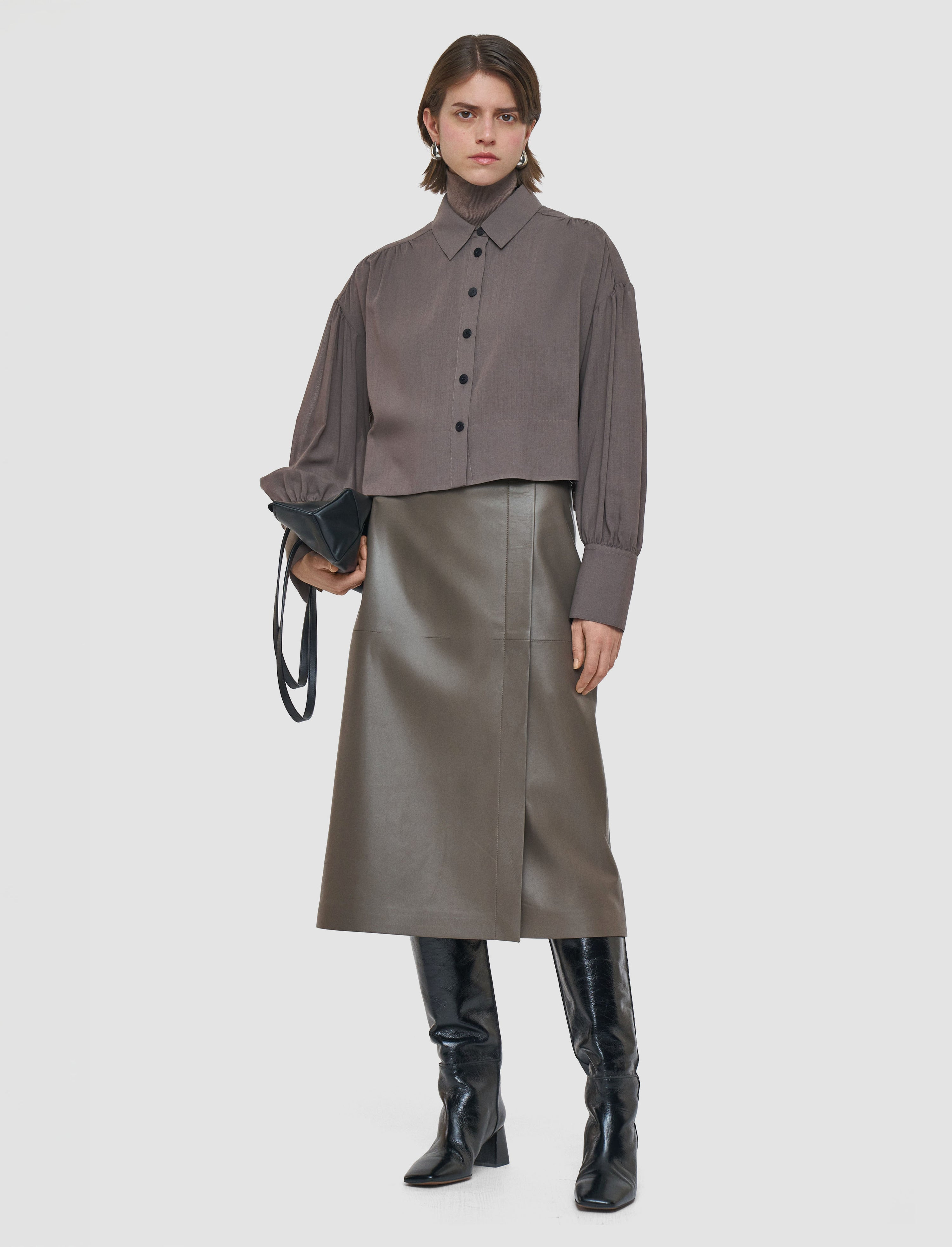 Anais Wool Voile Blouse - 2