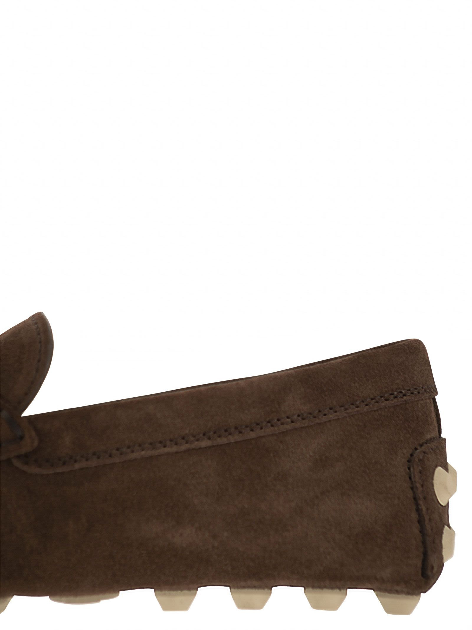 Tod's Men Rubber Bubble T Timeless In Suede Leather - 7