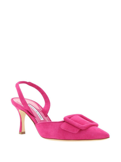 Manolo Blahnik 70mm Maysli pumps outlook