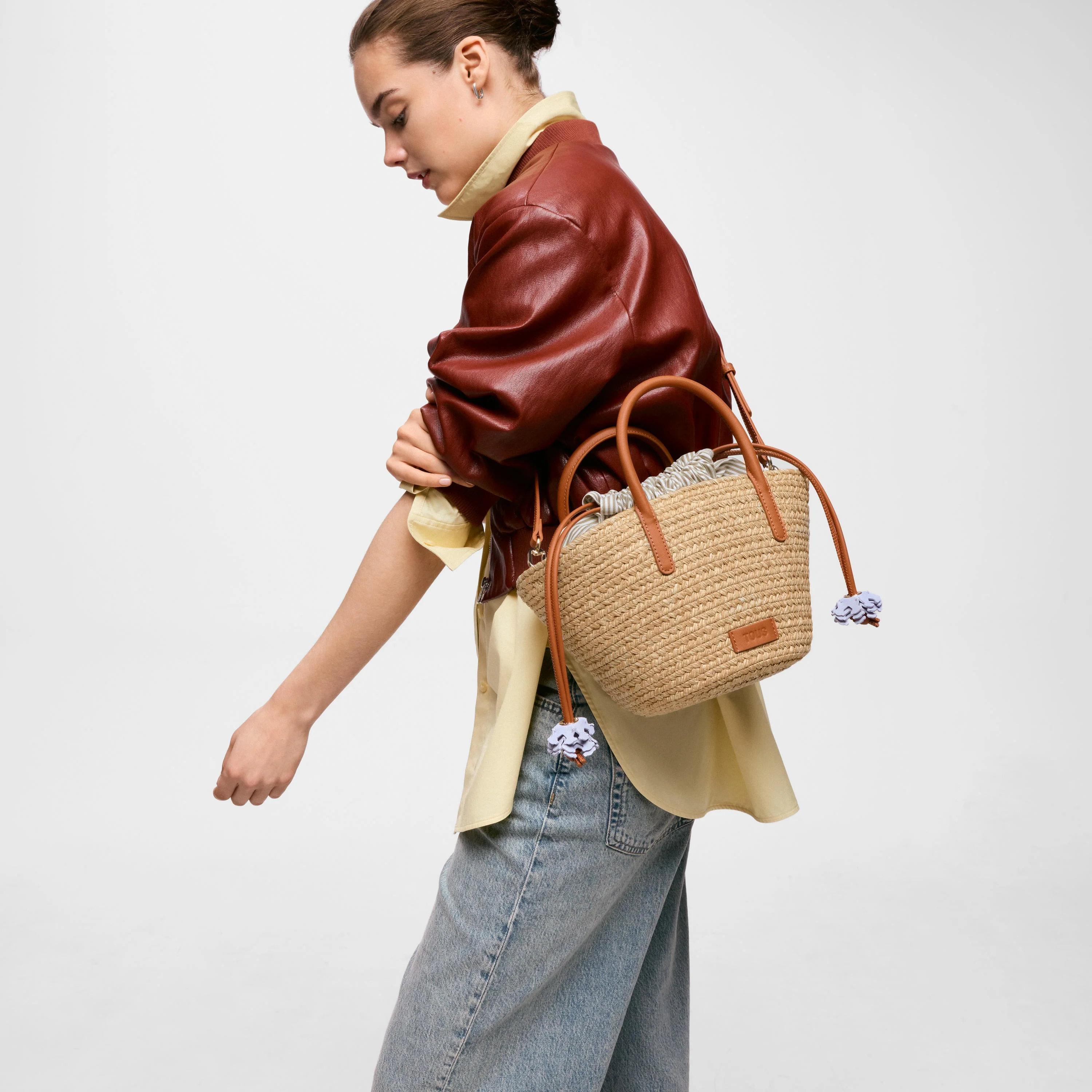 Small natural-colored Tote bag TOUS Summer Holidays - 1