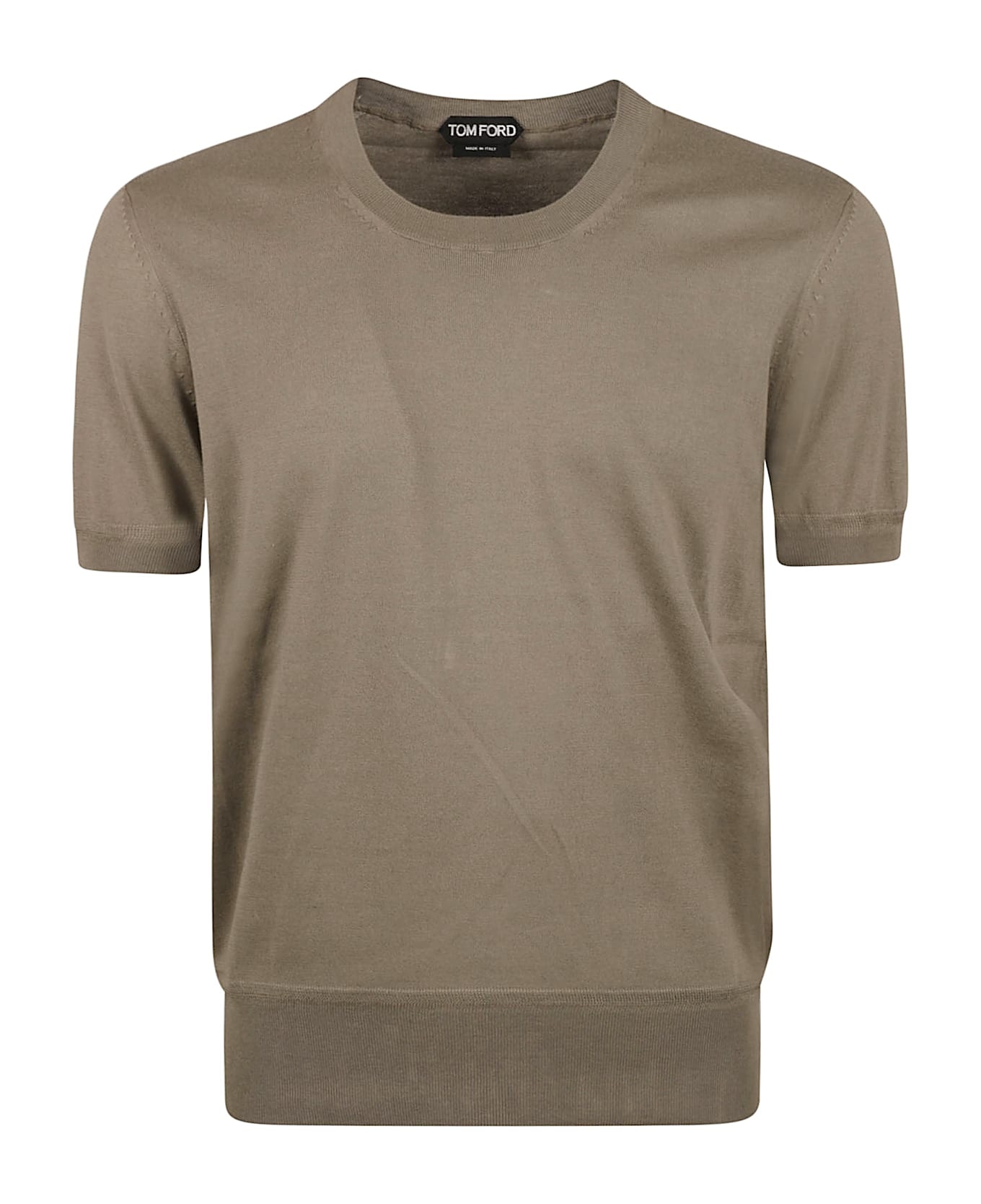 Rib Trim Regular Polo Shirt - 1
