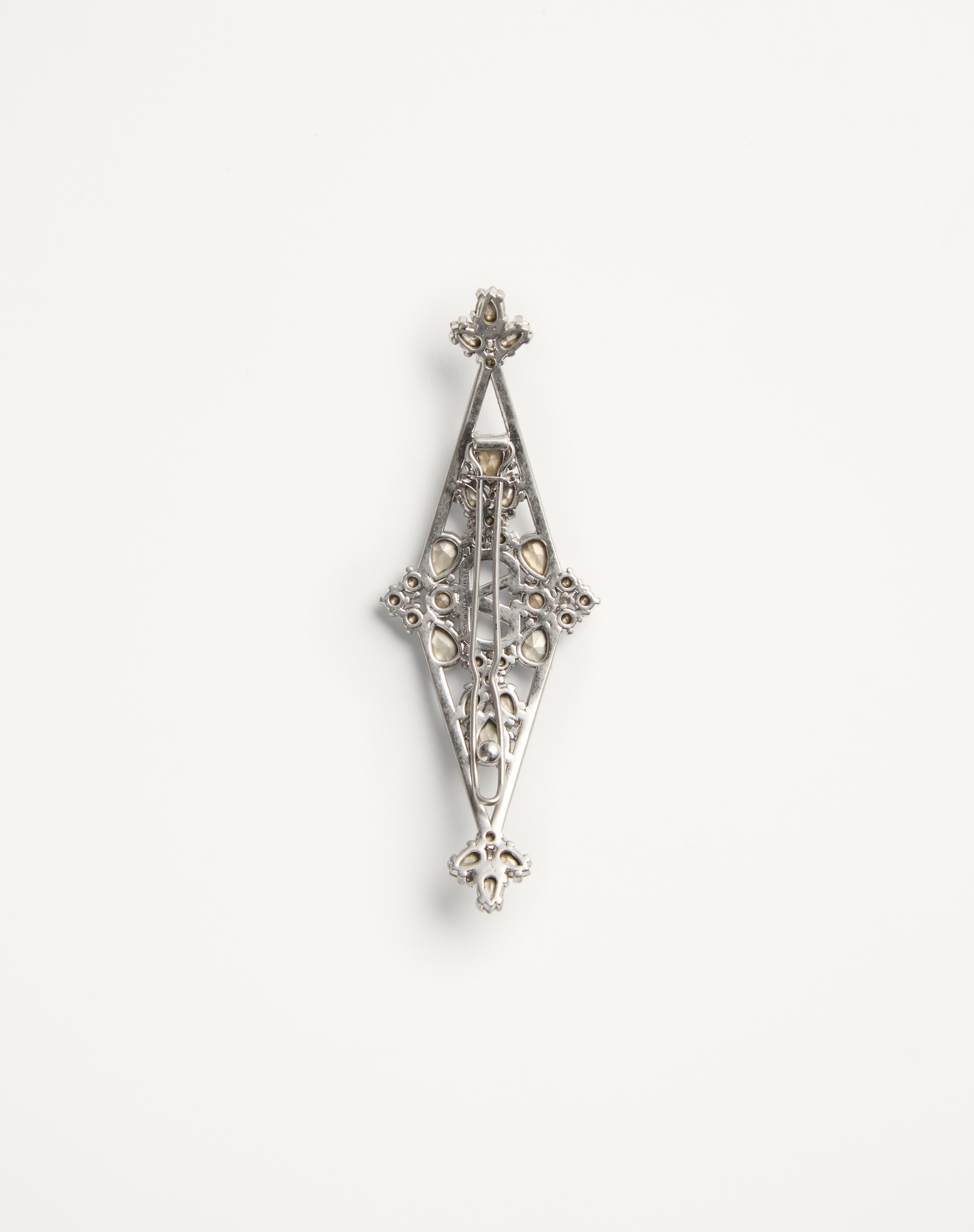 RÊVE RADIEUX HAIRCLIP IN METAL AND SWAROVSKI® CRYSTALS - 4