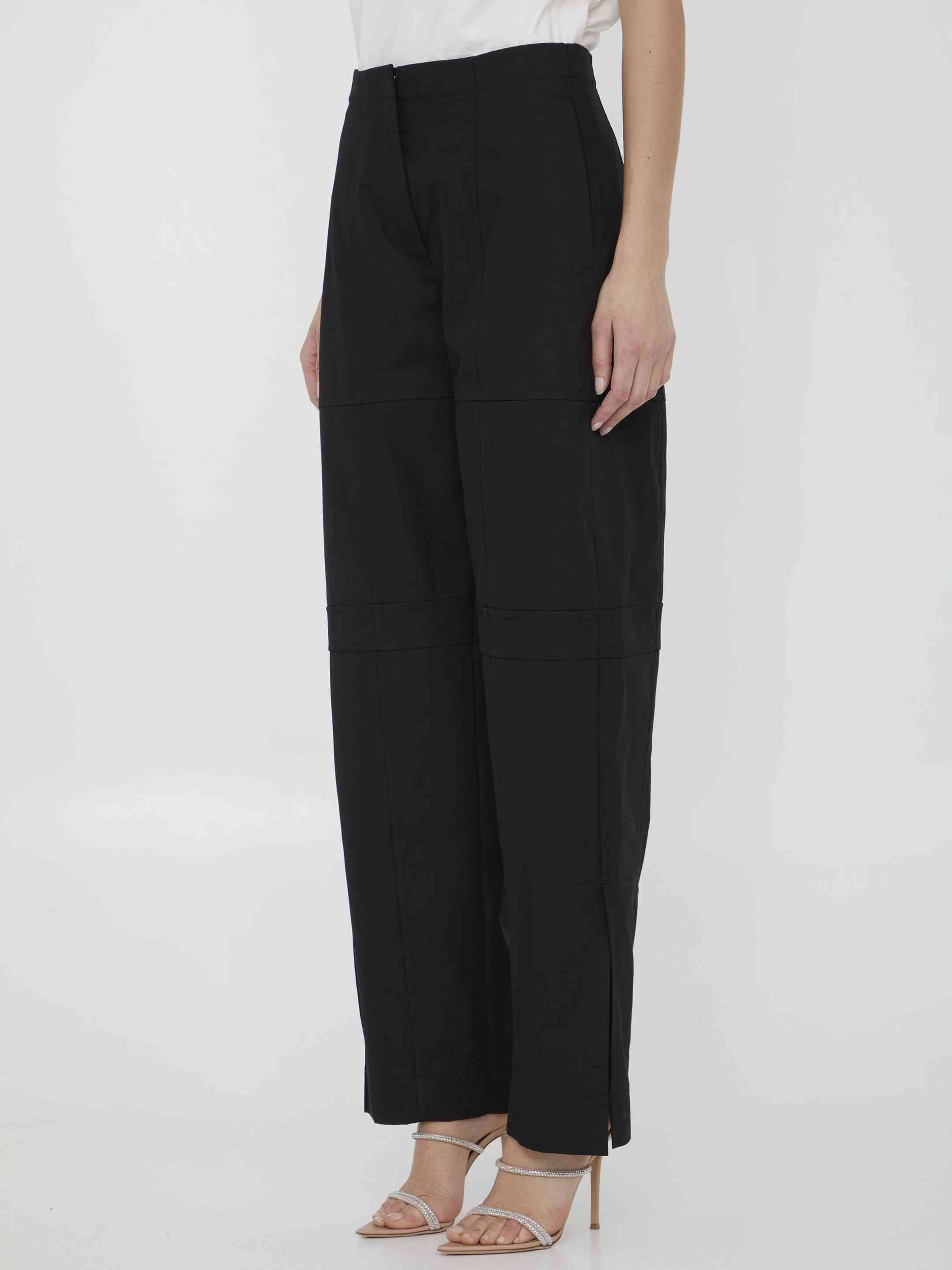 Jil Sander Women Cotton Cargo Pants - 2