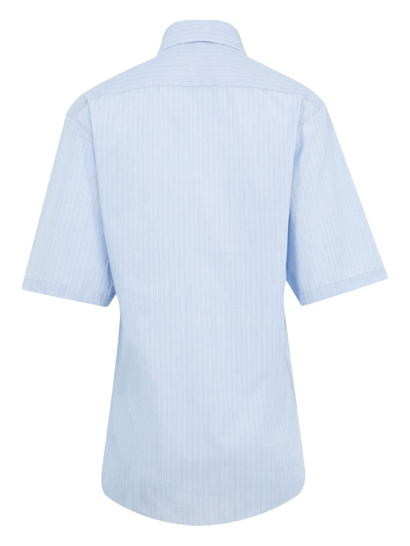 Martine Rose pinstriped shirt outlook