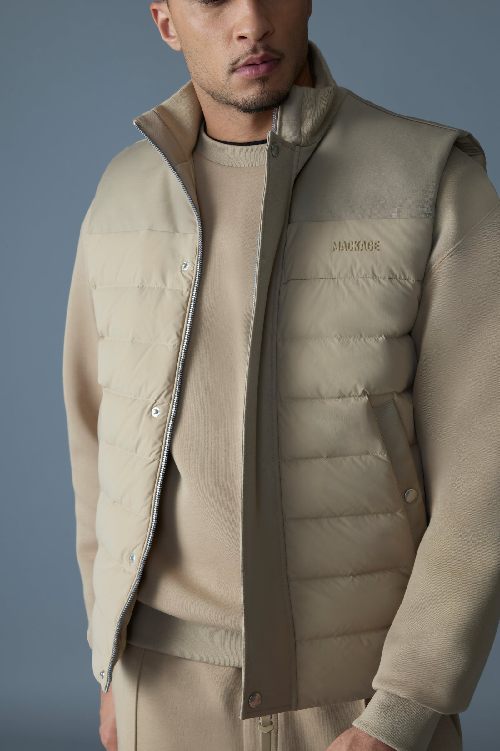 BRODY Down-Filled Quilted Vest - 4