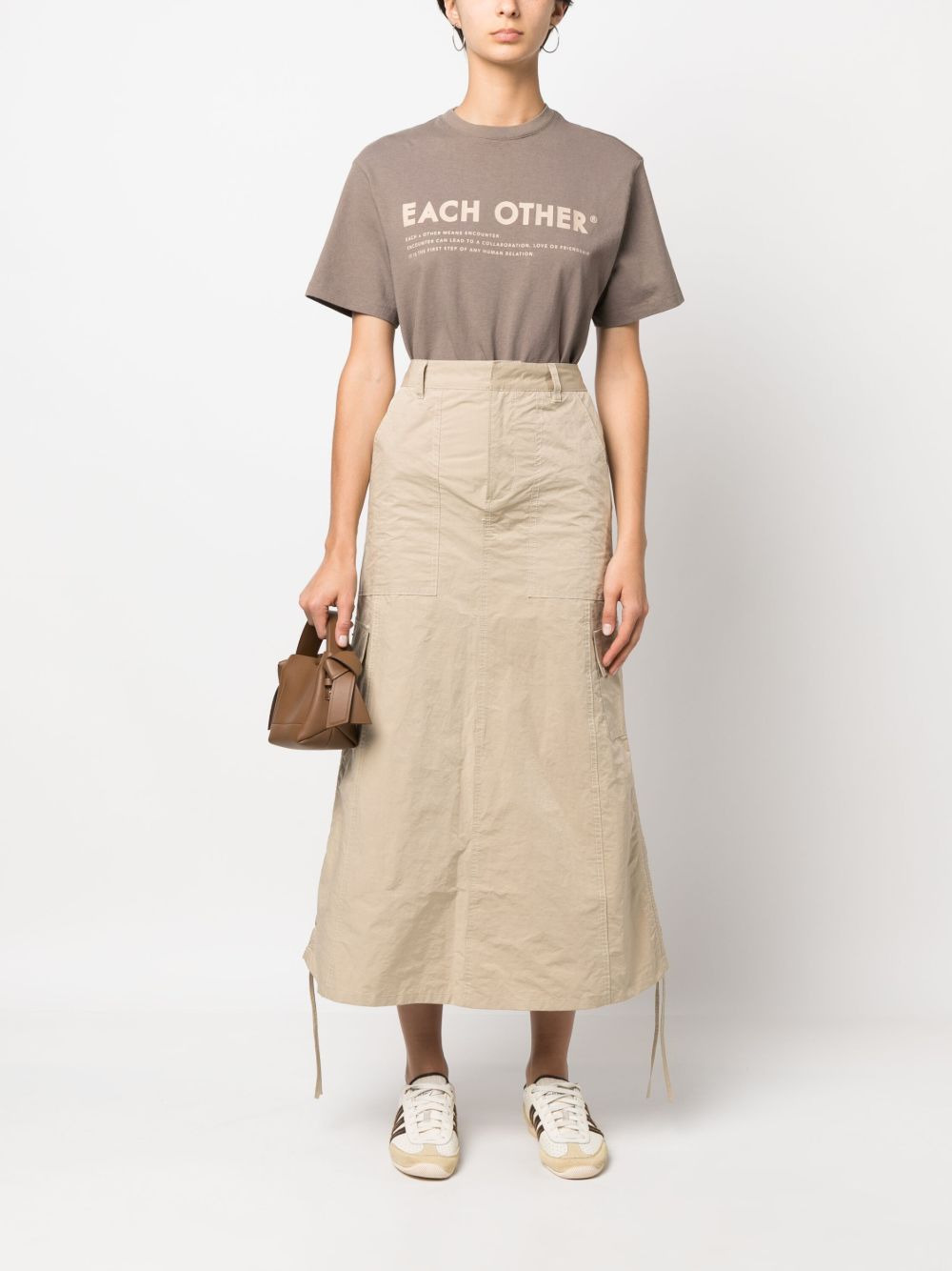 logo-print cotton T-shirt - 2