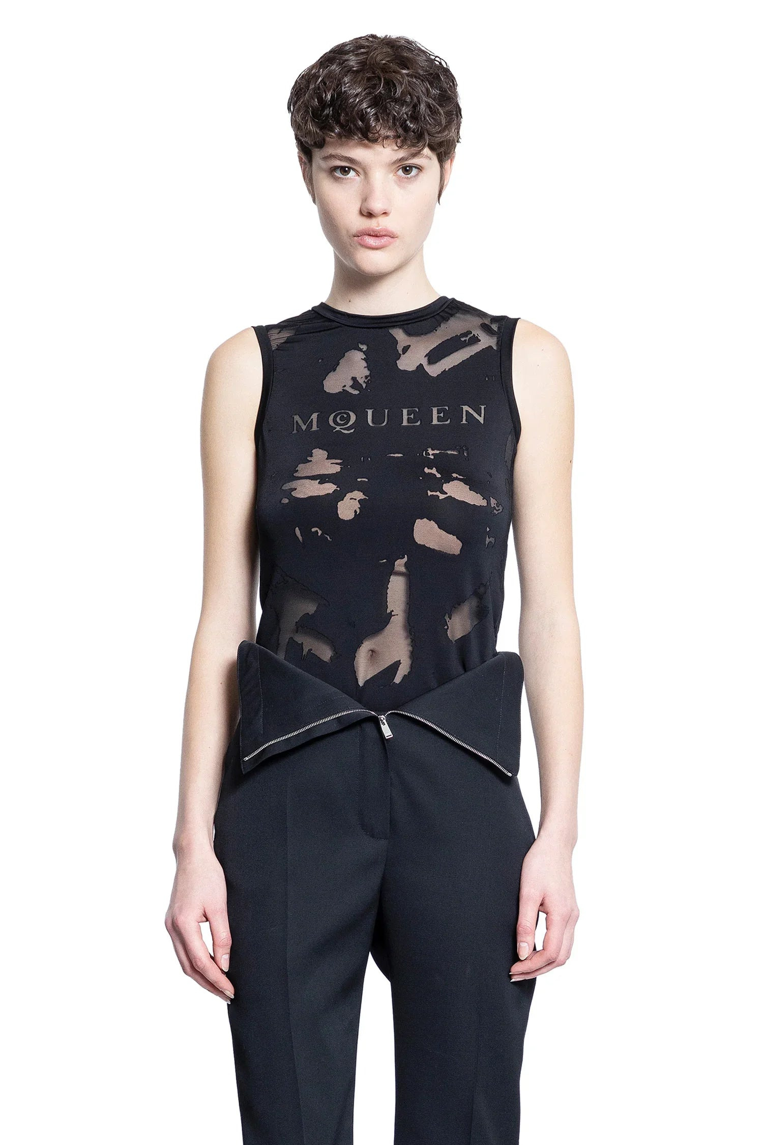 Mcqueen-Devore-Sleeveless-Top - 5