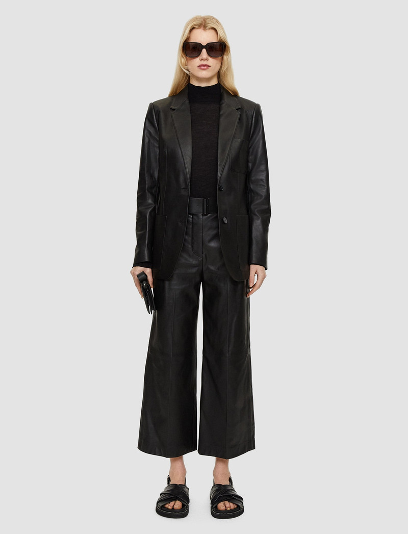JOSEPH Nappa Leather Jacques Jacket outlook