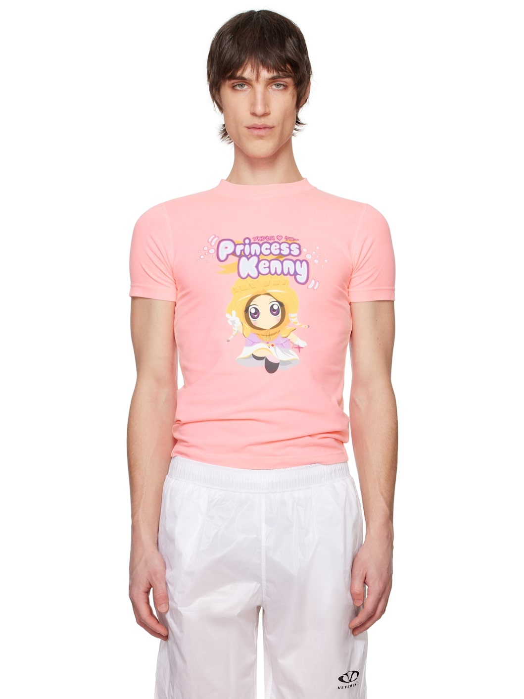 Pink 'Princess Kenny' Fitted T-shirt - 1
