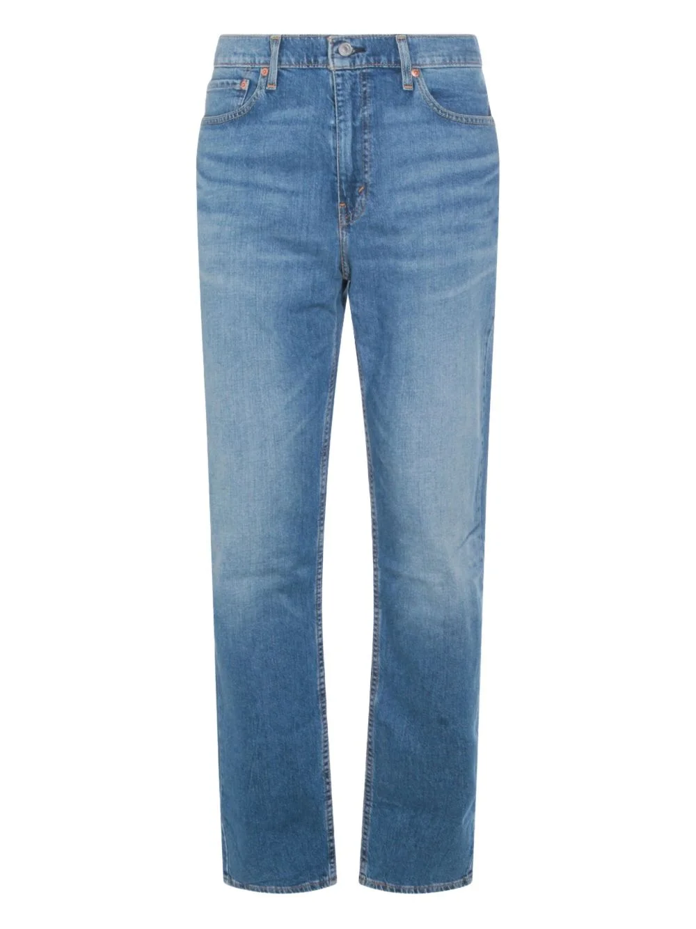 five-pocket cotton jeans - 1