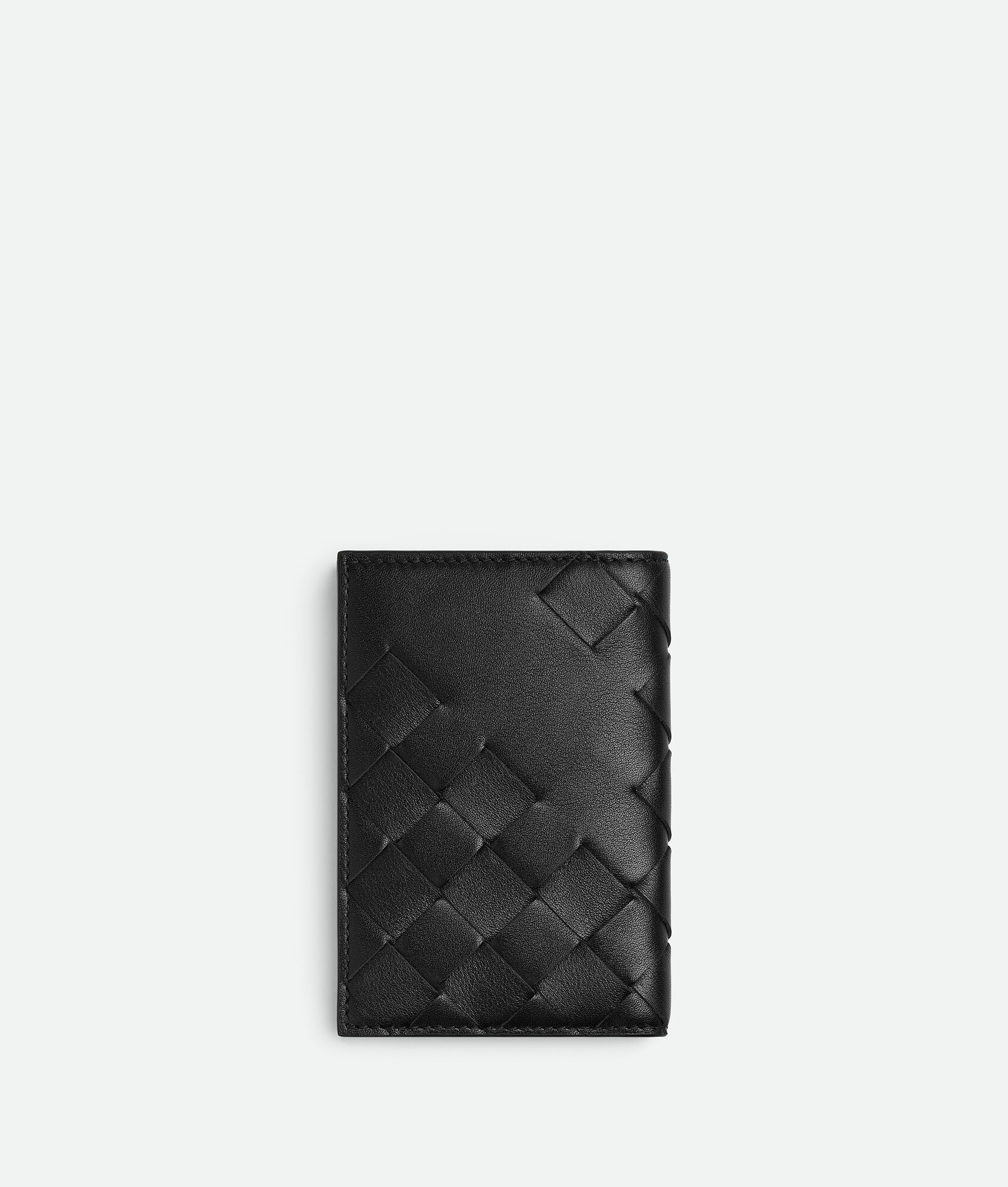 Intrecciato Flap Card Case - 3