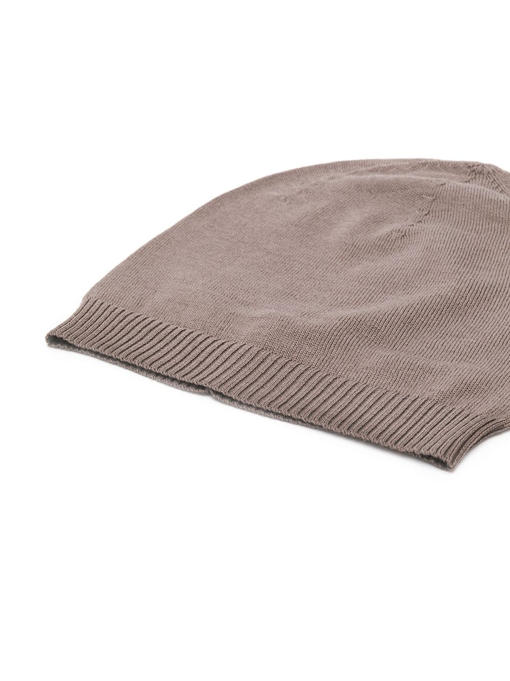 ribbed trim beanie - 2