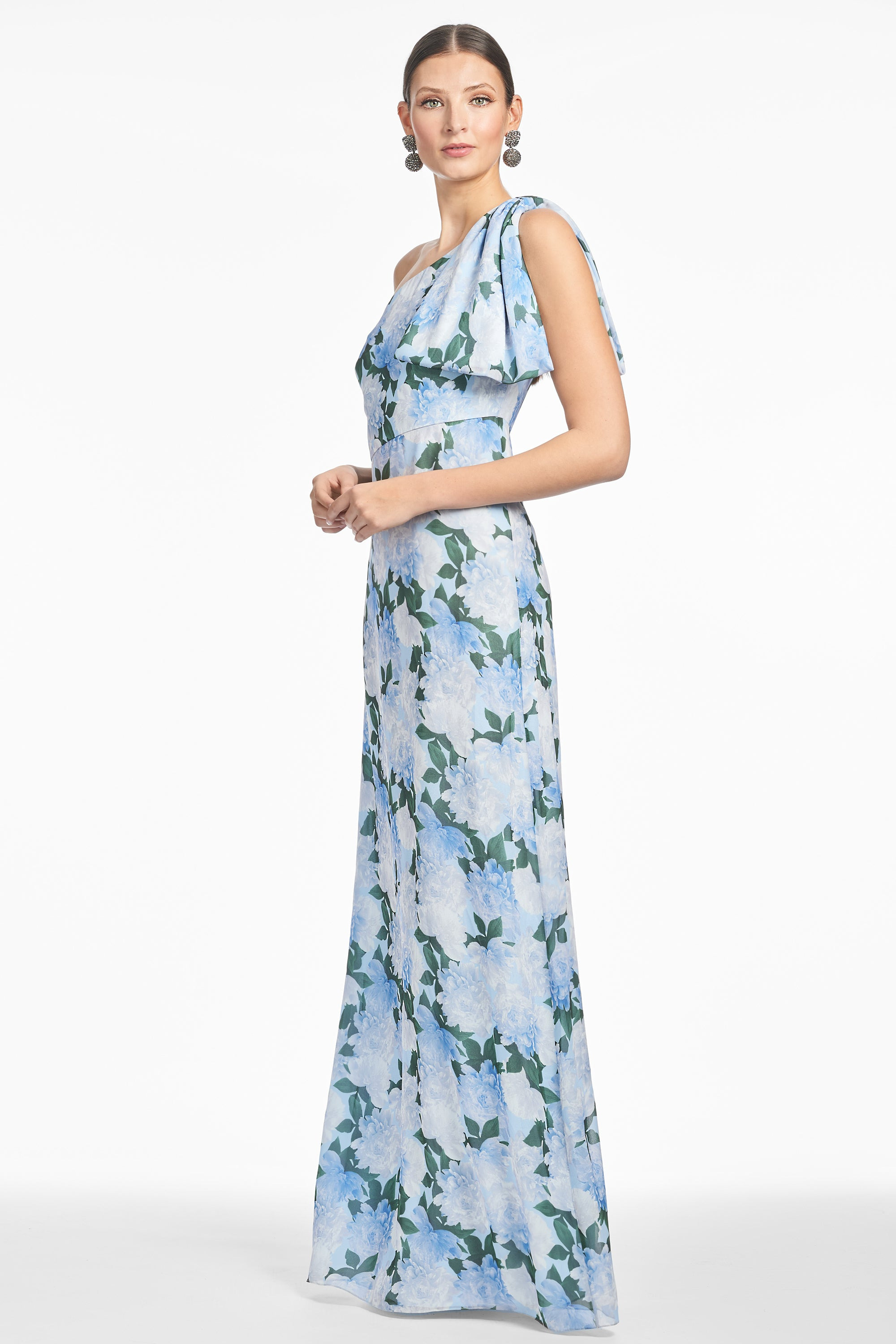 CHELSEA GOWN - GLACIAL PEONIES - 2