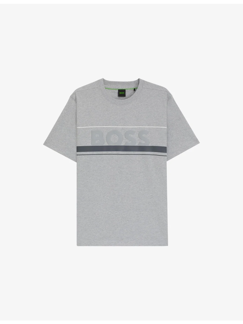 Brand-Print Short-Sleeve Cotton T-Shirt - 1