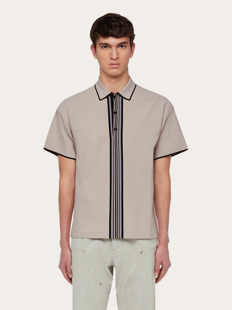 FERRAGAMO Short sleeved polo shirt outlook