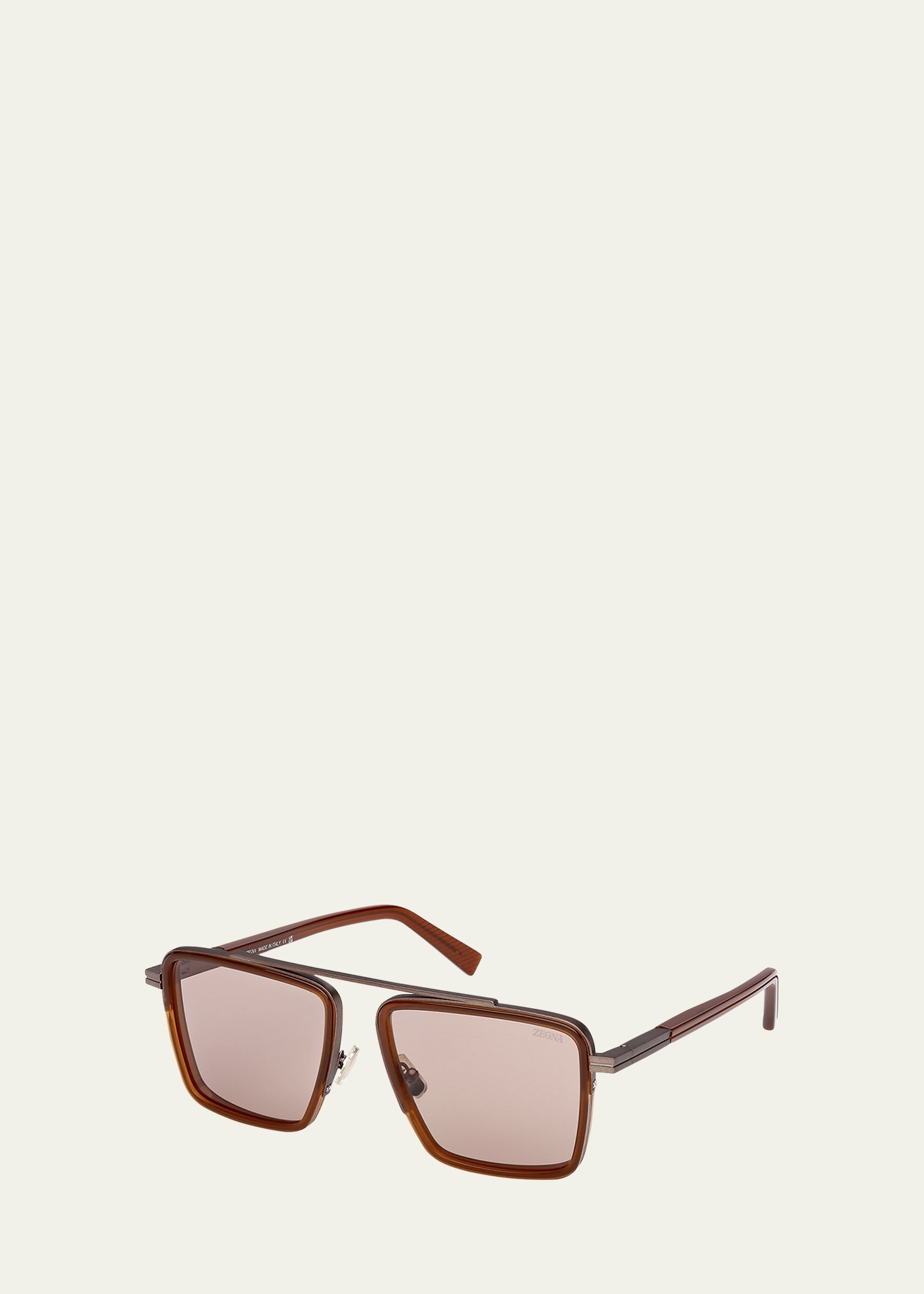 Men's Metal Aviator Sunglasses - 3