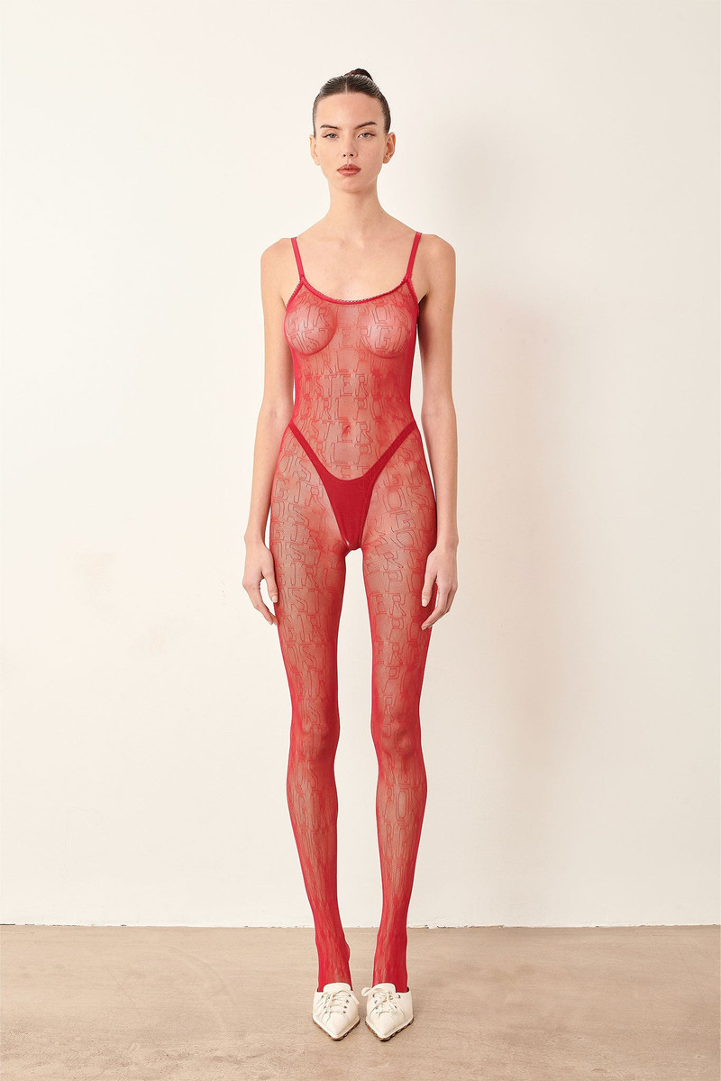 POSTER GIRL MINTED JUMPSUIT RED outlook