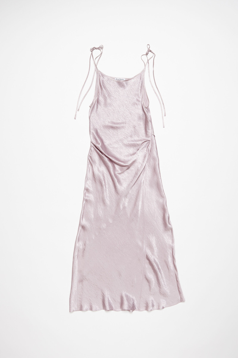 Satin dress - Light lilac purple 1