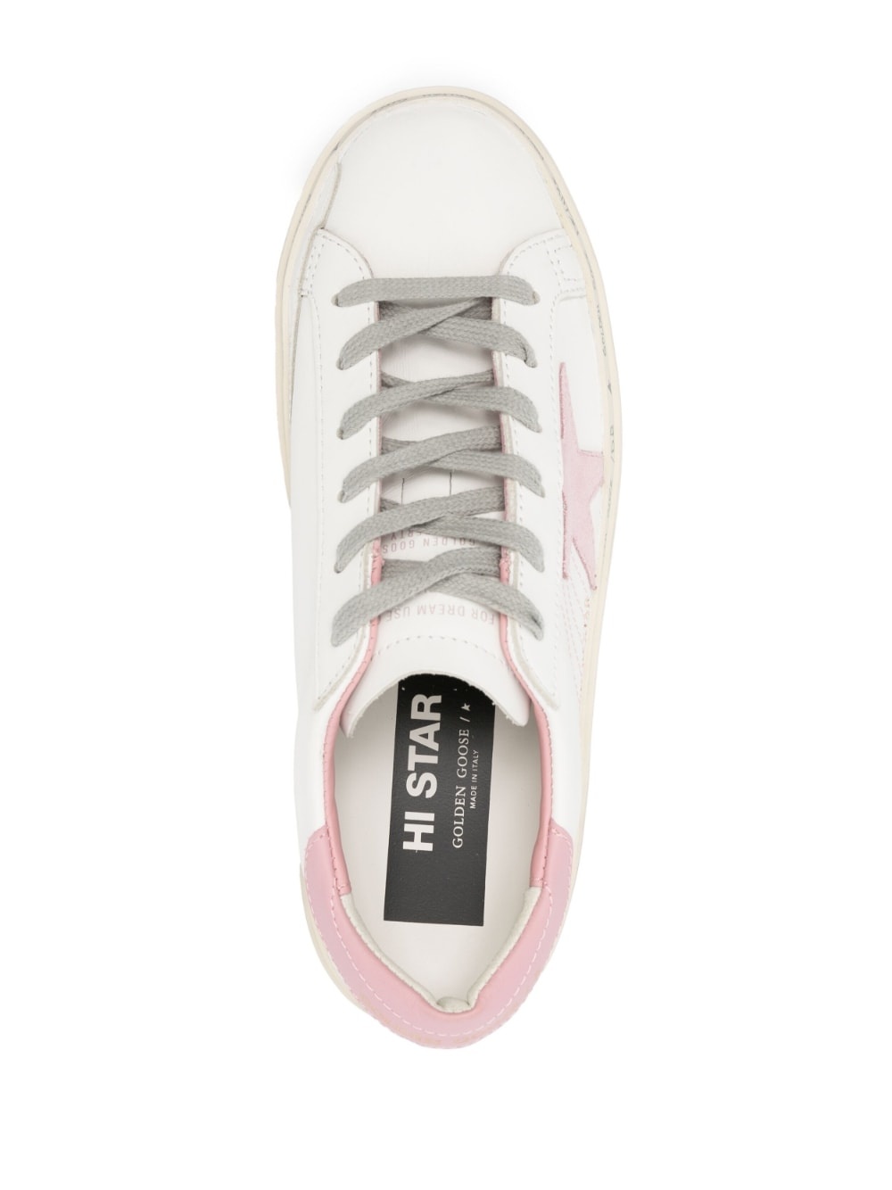 Golden Goose Hi Star Leather Sneakers - 4