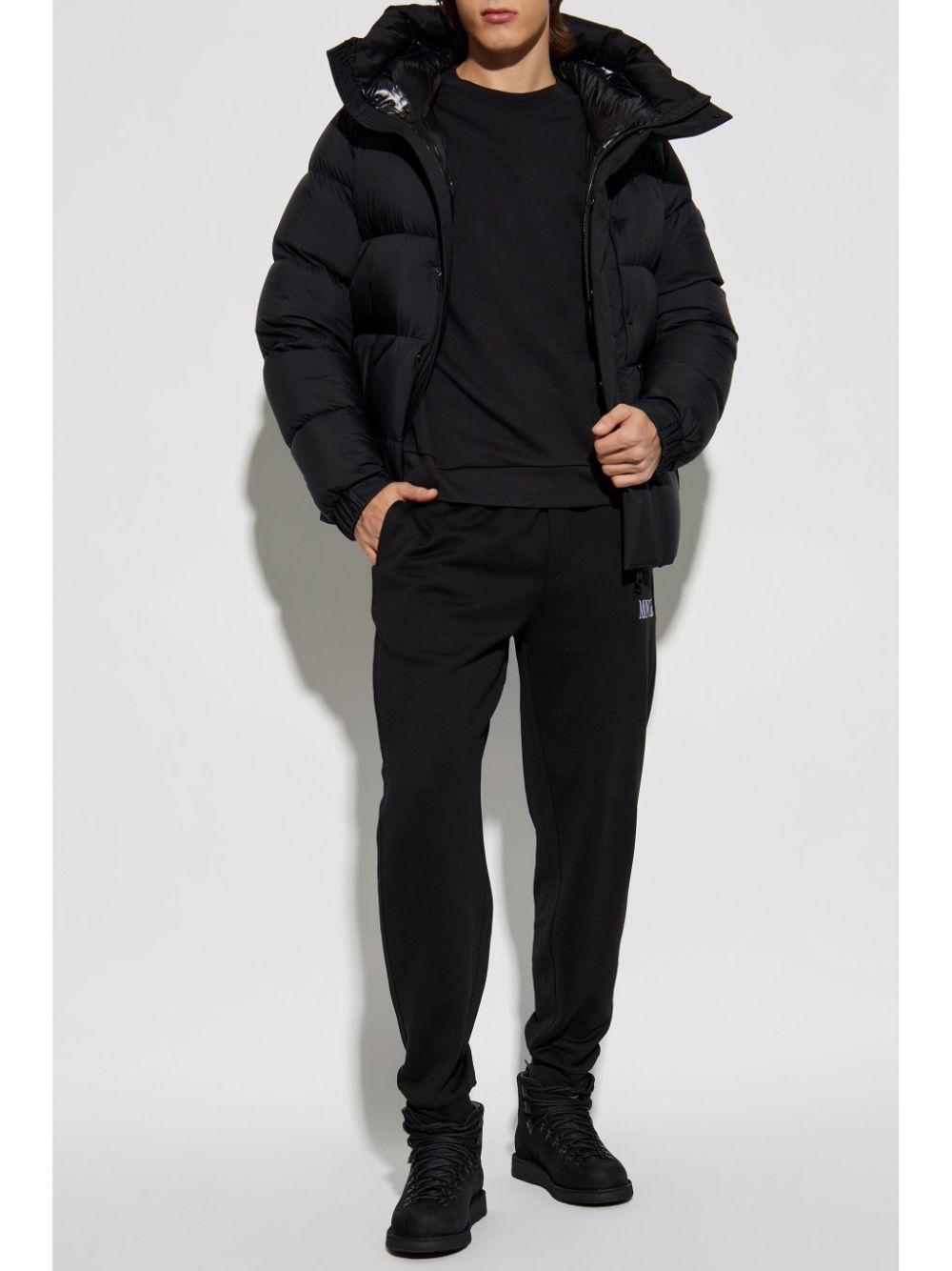 logo-embroidered track pants - 2