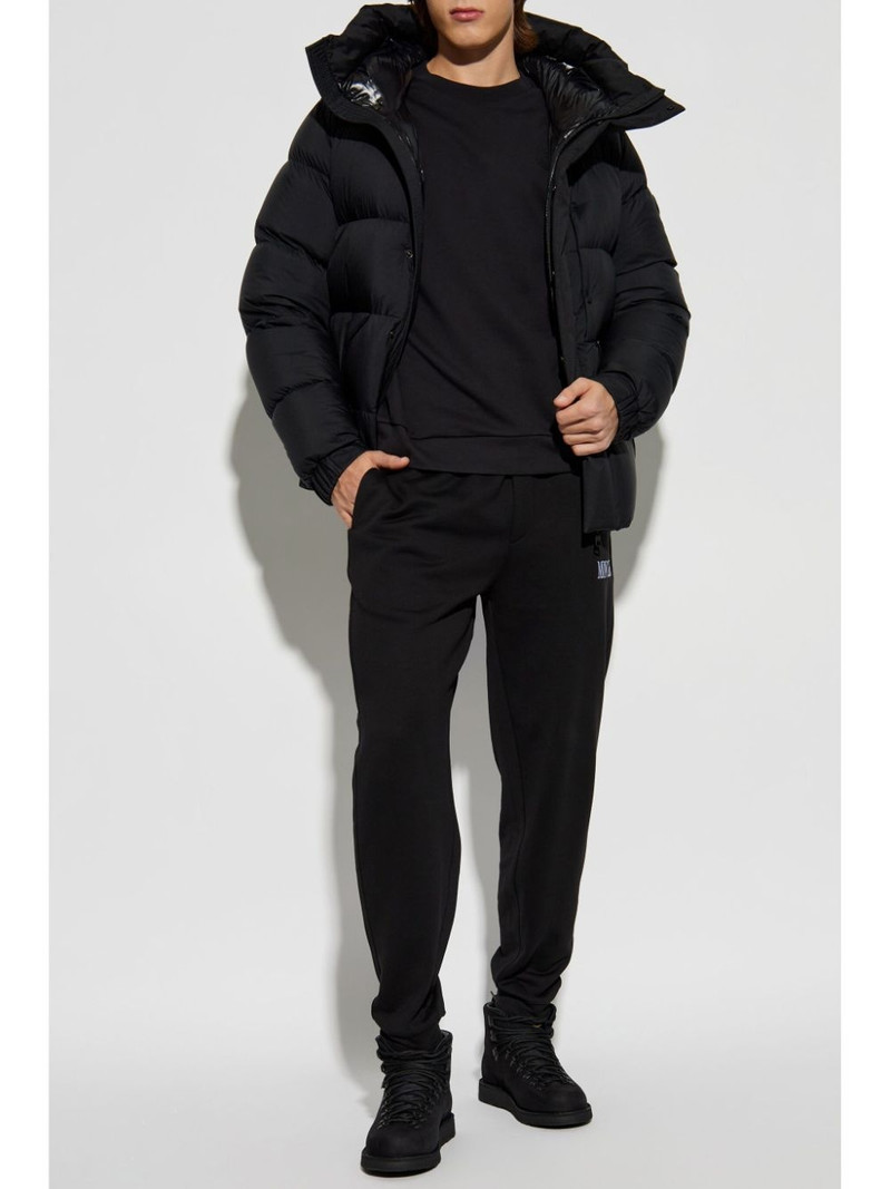 Moncler logo-embroidered track pants outlook