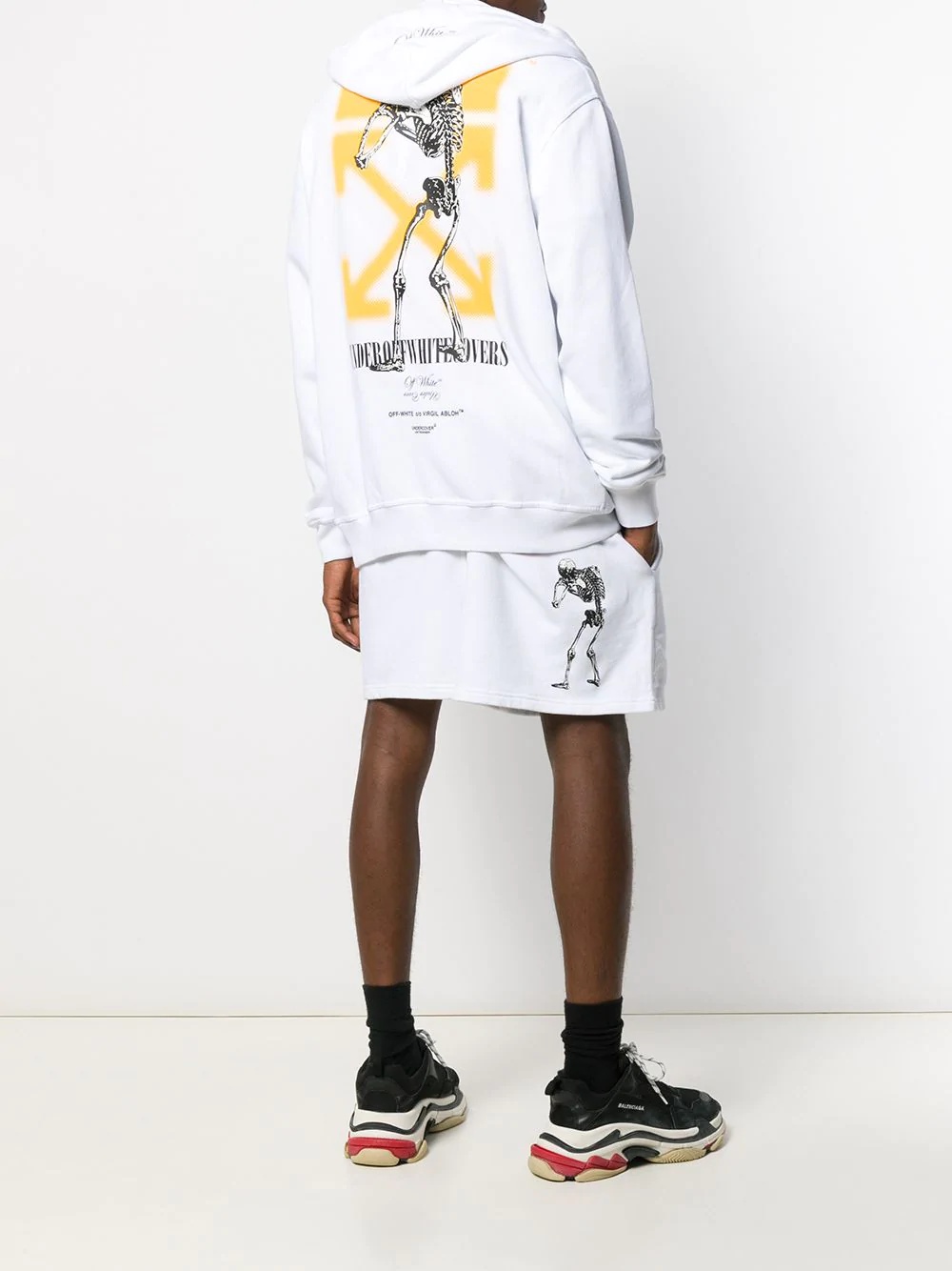 x Undercover Hand print hoodie - 2