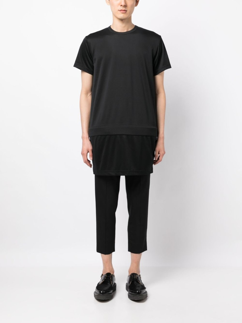 Comme des Garçons Homme Plus round-neck short-sleeve T-shirt outlook