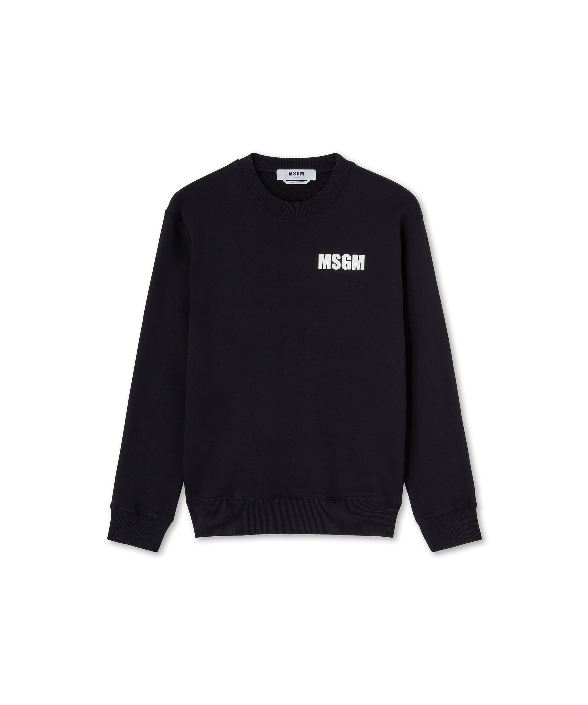 Sweatshirt with "Never look back" logo - 1