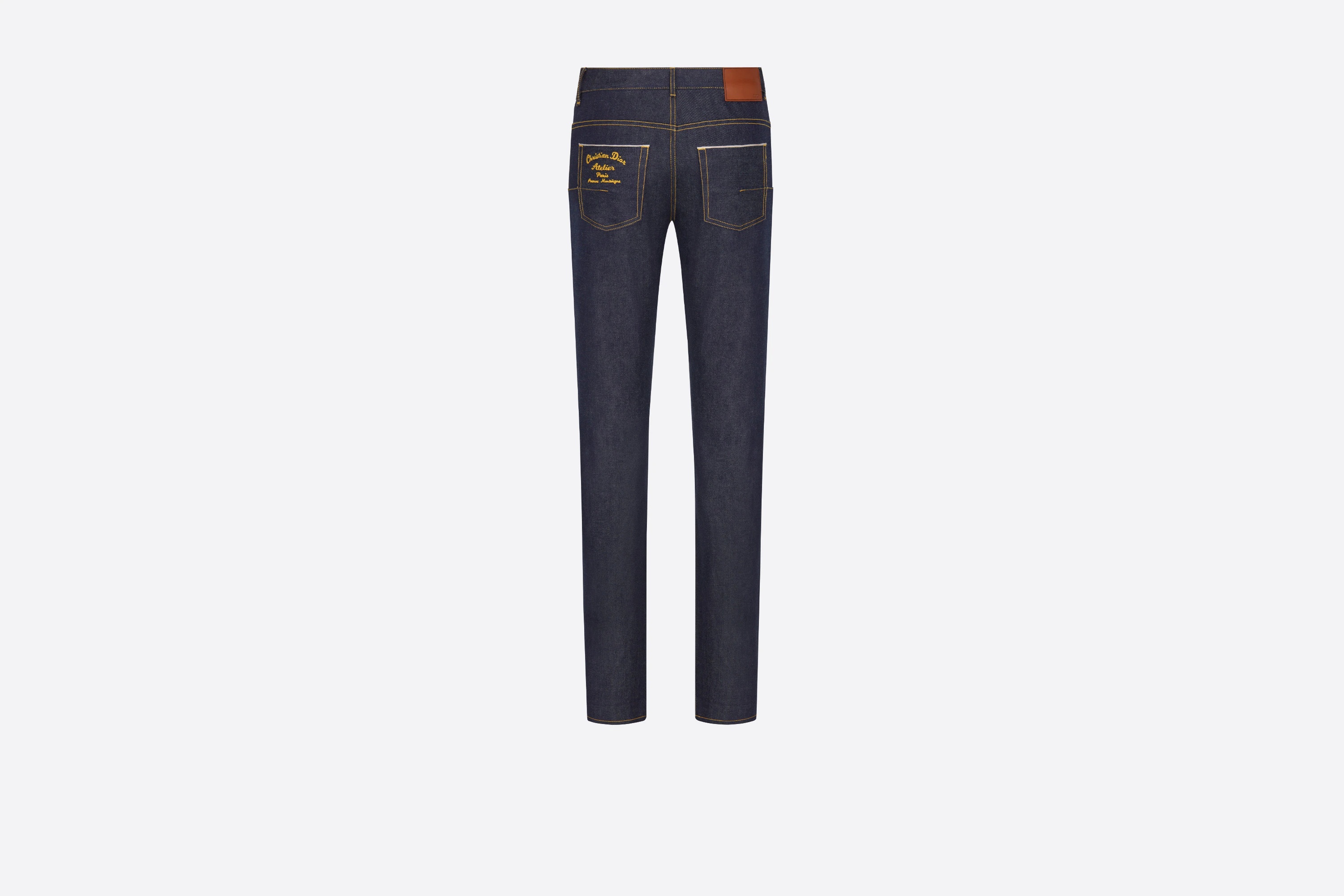 'Christian Dior Atelier' Long Slim-Fit Jeans - 2