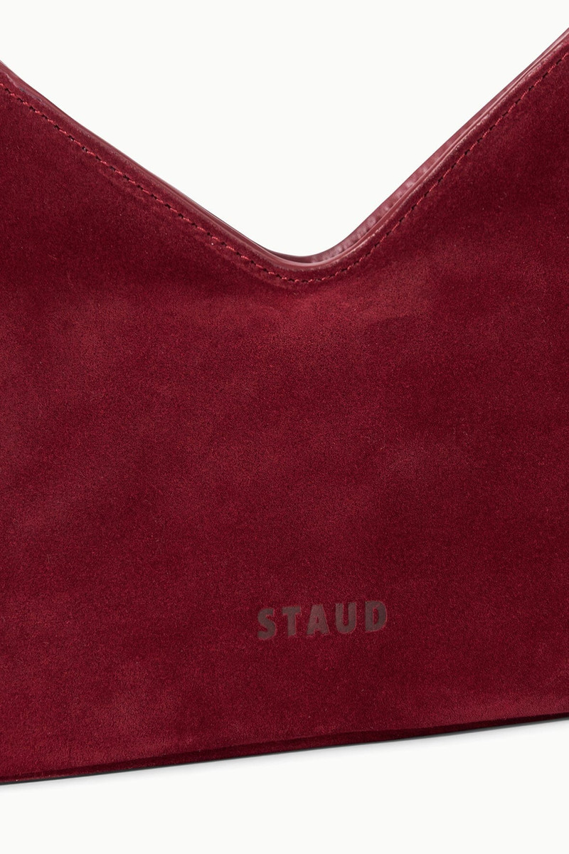 STAUD VALERIE SHOULDER BAG PINOT SUEDE 5