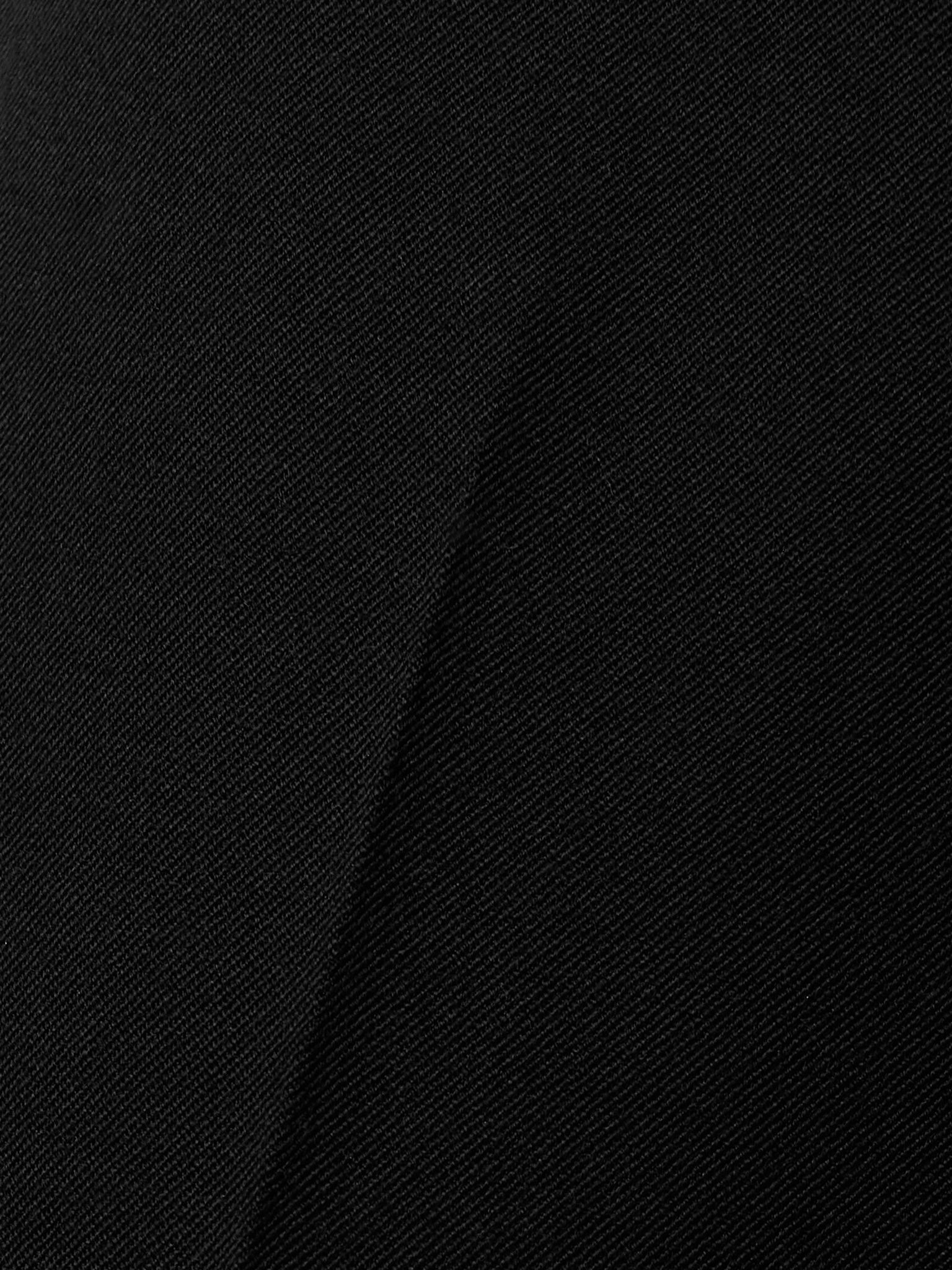 Ivan wool-twill straight-leg pants Black - 5