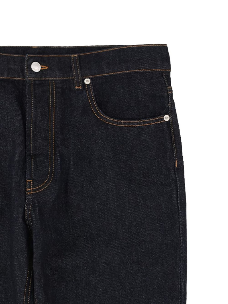 Moschino logo-patch jeans outlook